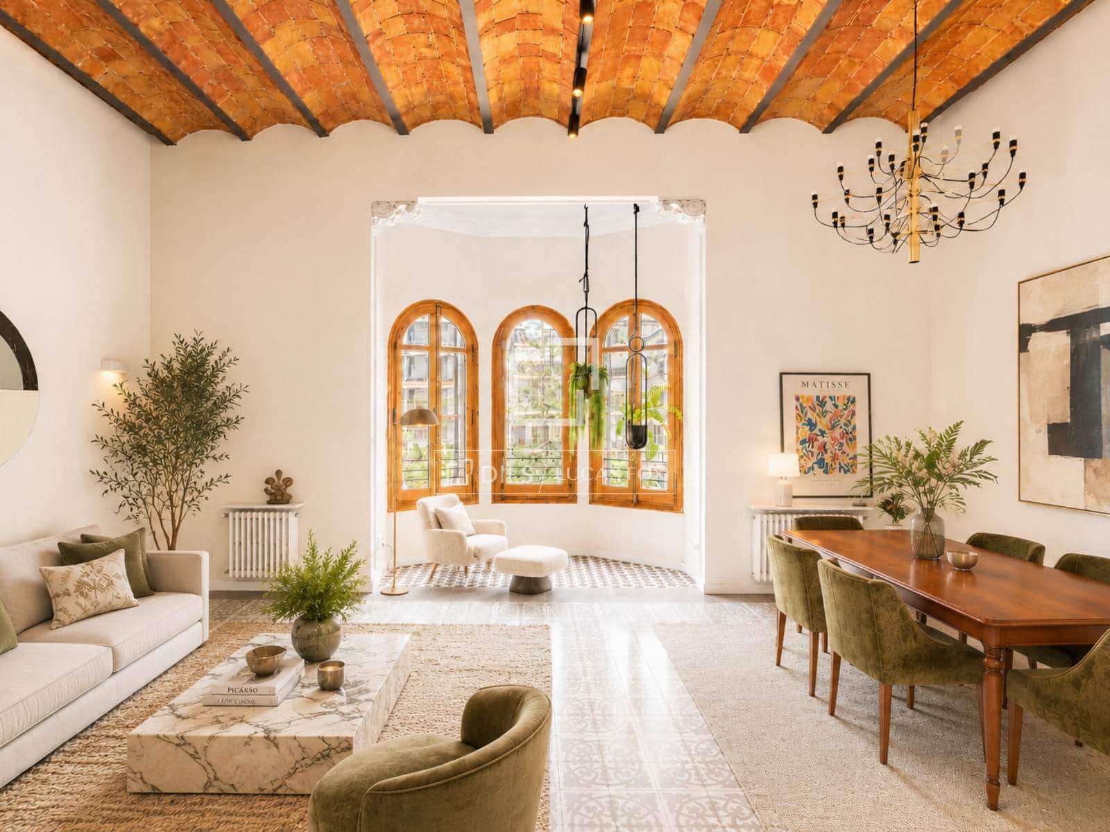 3 chambre Appartement à vendre à Barcelone ville avec piscine - 1 640 000 € (Ref: 10147440)