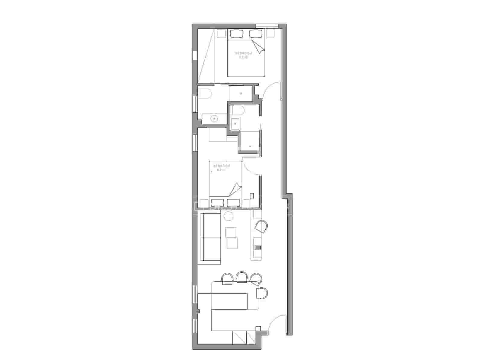 2 makuuhuone Huoneisto myytävänä paikassa Madrid kaupunki - 745 000 € (Ref: 10154207)
