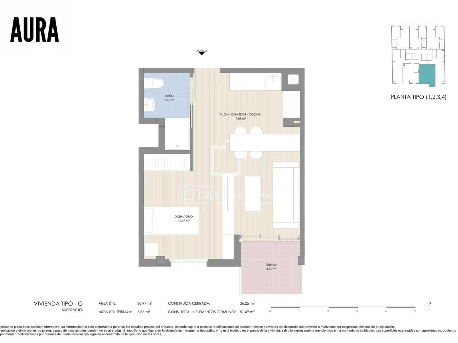 1 Zimmer Apartment zu verkaufen in Valencia Stadt mit Garage - 178.900 € (Ref: 10154212)
