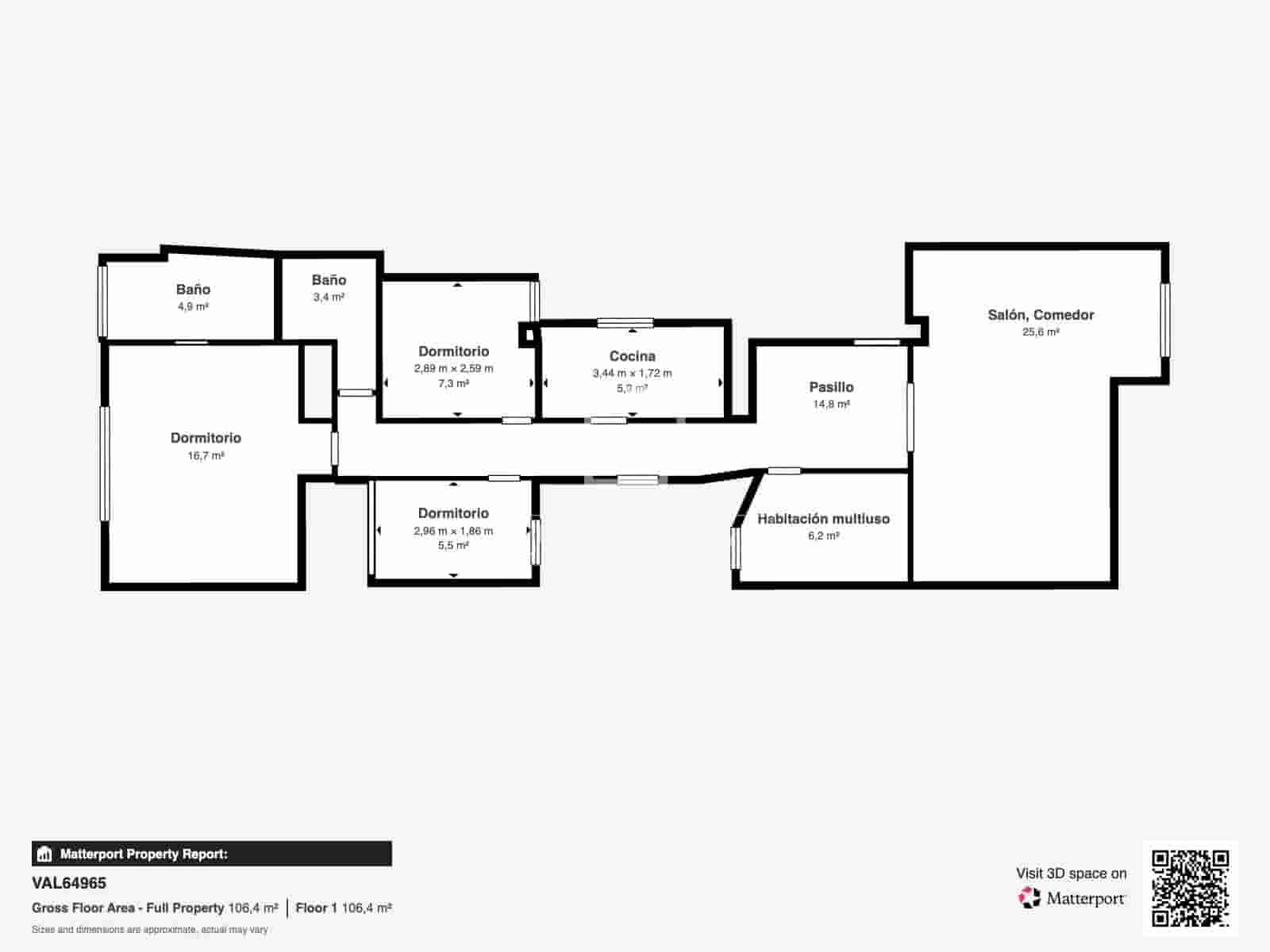 4 chambre Appartement à vendre à Valence ville avec garage - 810 000 € (Ref: 10155850)