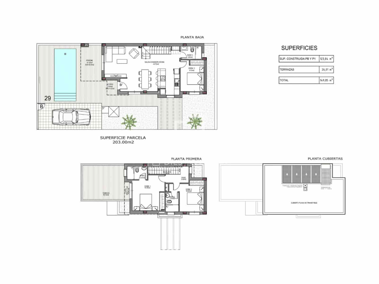 3 bedroom Villa for sale in Polop with pool garage - € 469,000 (Ref: 10156780)
