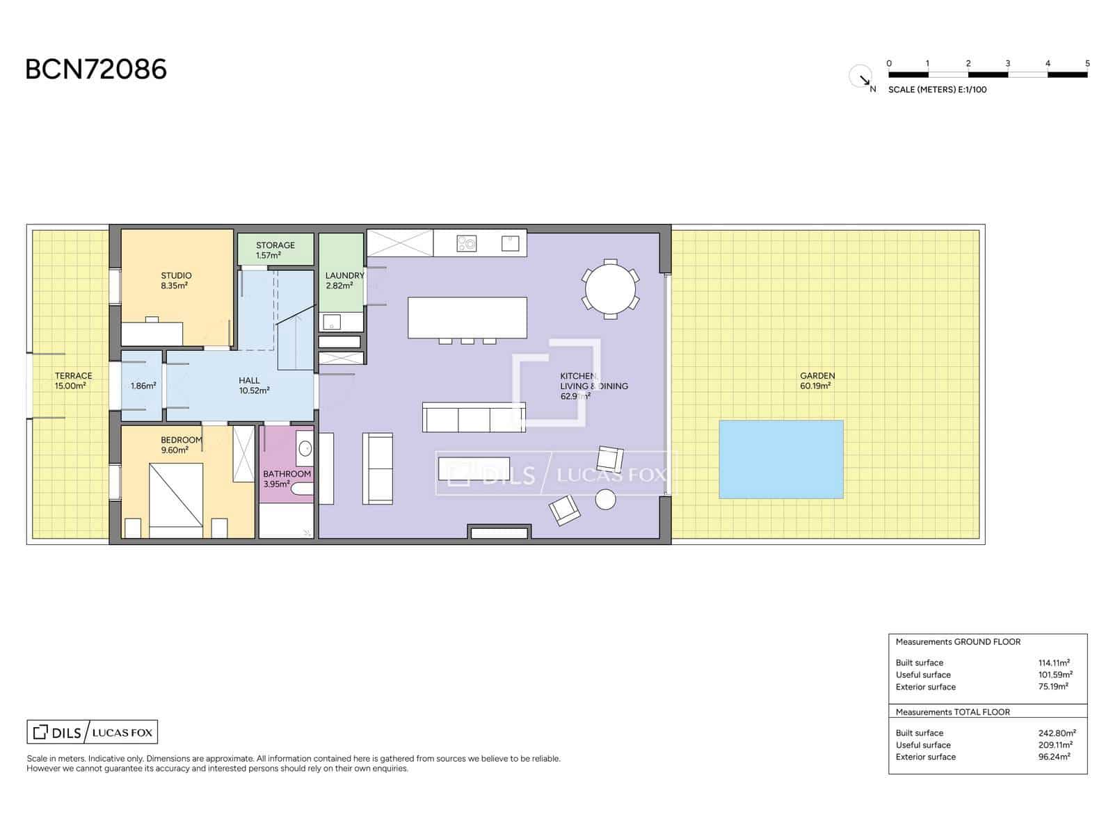 5 sypialnia Willa na sprzedaż w Miasto Barcelona z basenem - 2 600 000 € (Ref: 10156781)