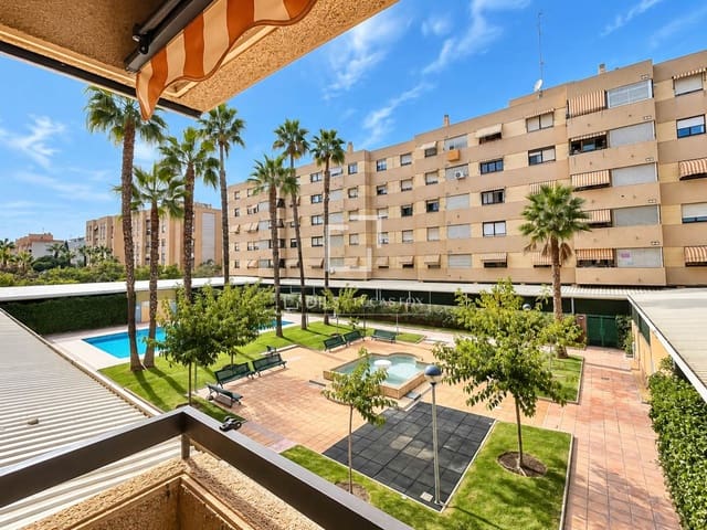 4 soverom Leilighet til leie i Alicante by med svømmebasseng garasje - € 1 300 (Ref: 10156916)