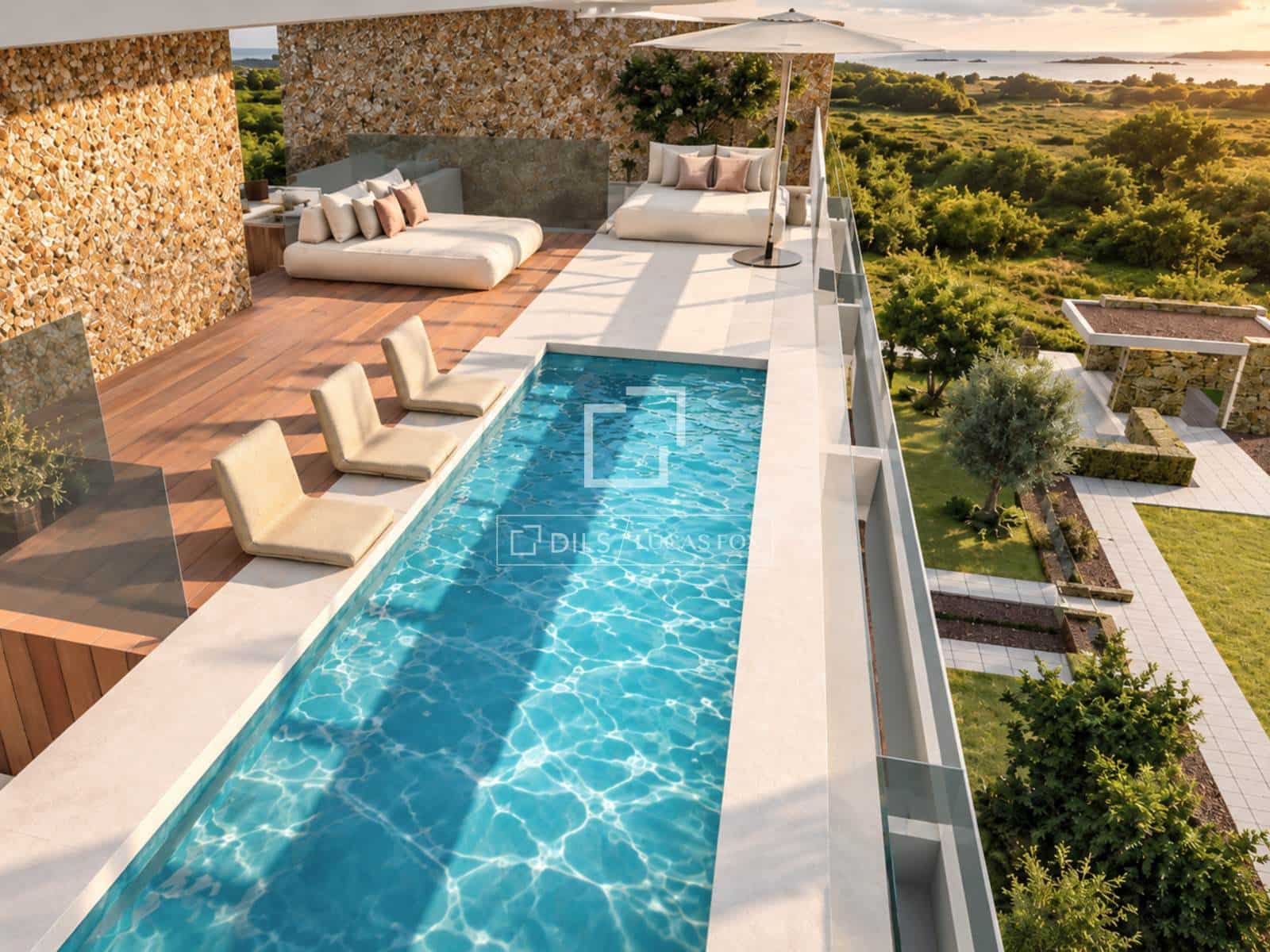 2 makuuhuone Kattohuoneisto myytävänä paikassa La Nucia mukana uima-altaan 
autotalli - 645 000 € (Ref: 10156917)