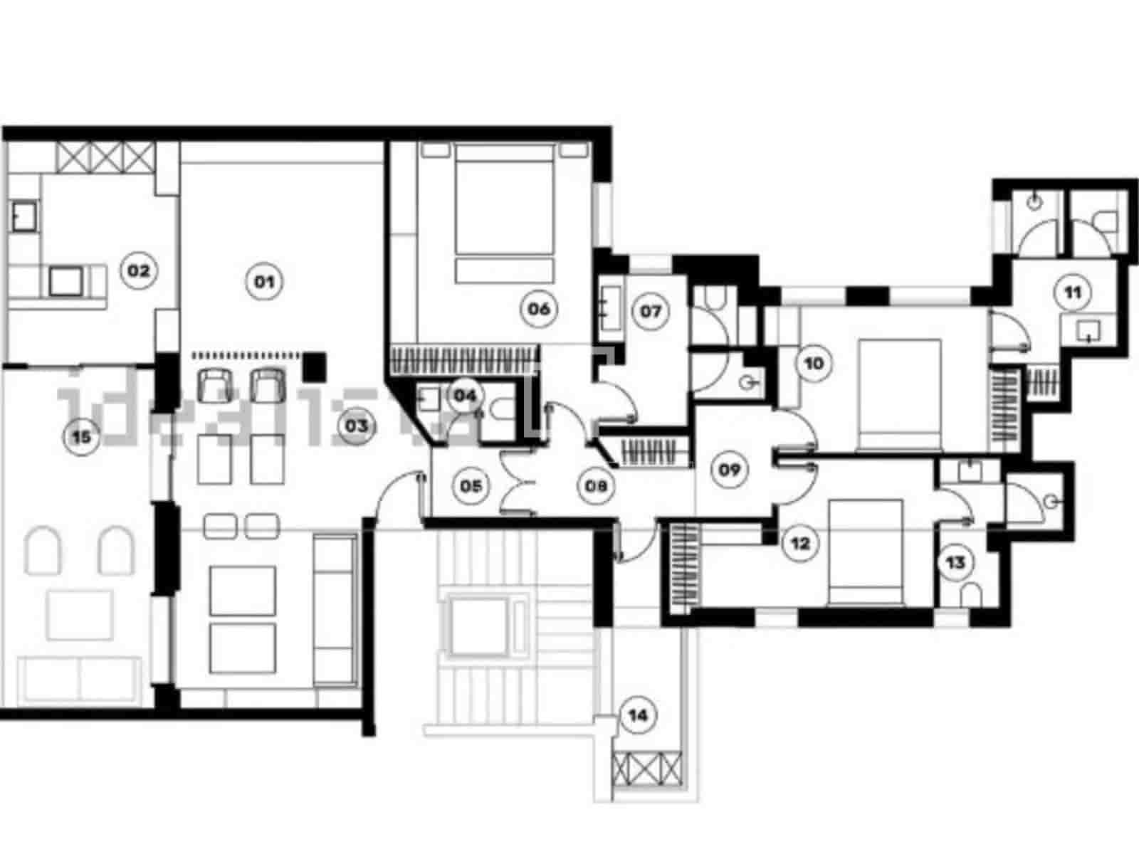 3 sypialnia Penthouse na sprzedaż w Miasto Madryt - 2 990 000 € (Ref: 10156923)