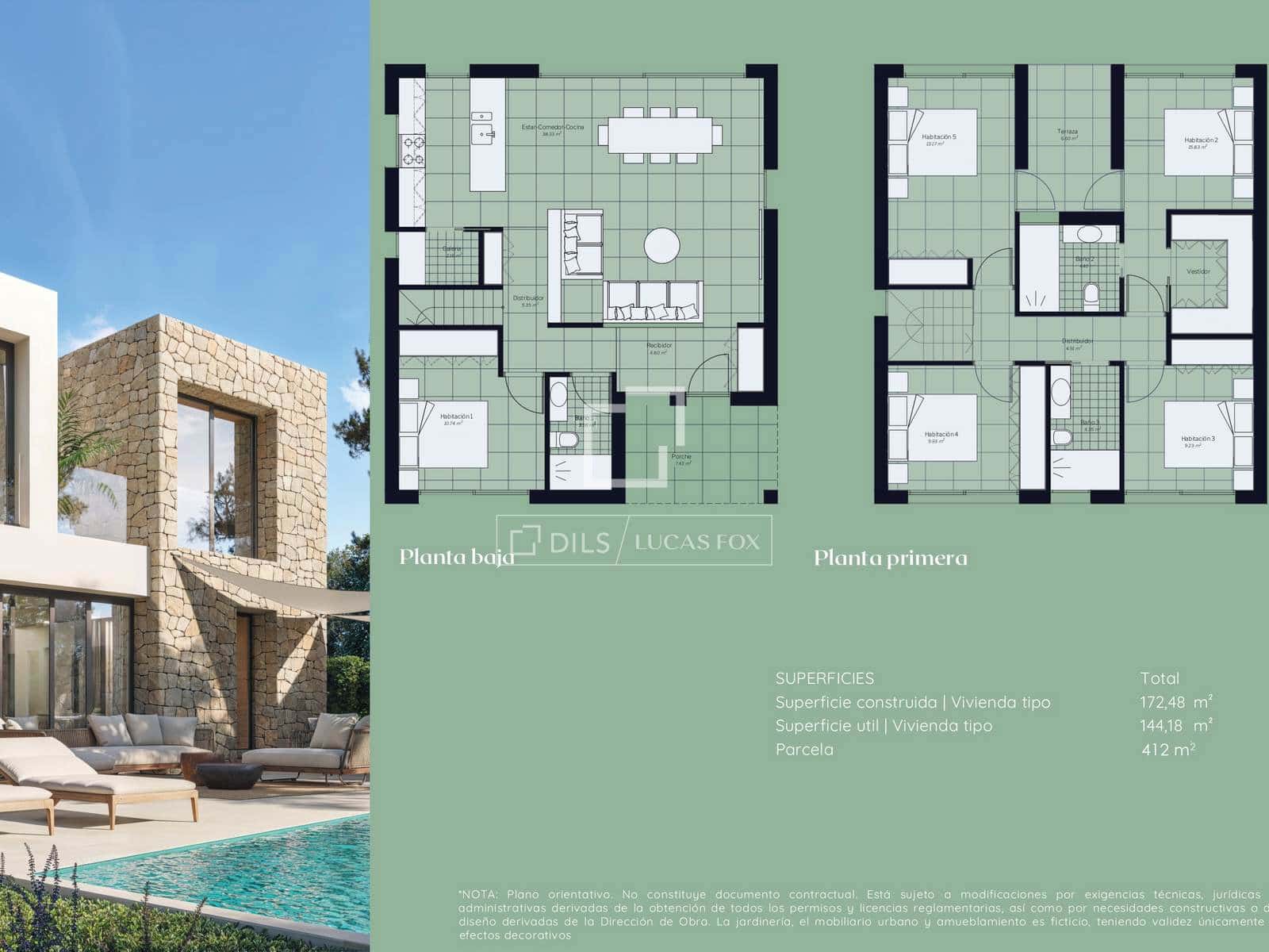 5 bedroom Villa for sale in Torrent with pool garage - € 639,450 (Ref: 10158672)