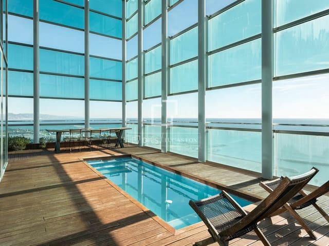 3 makuuhuone Kattohuoneisto vuokrattavana paikassa Barcelona kaupunki mukana uima-altaan - 8 500 € (Ref: 10160060)