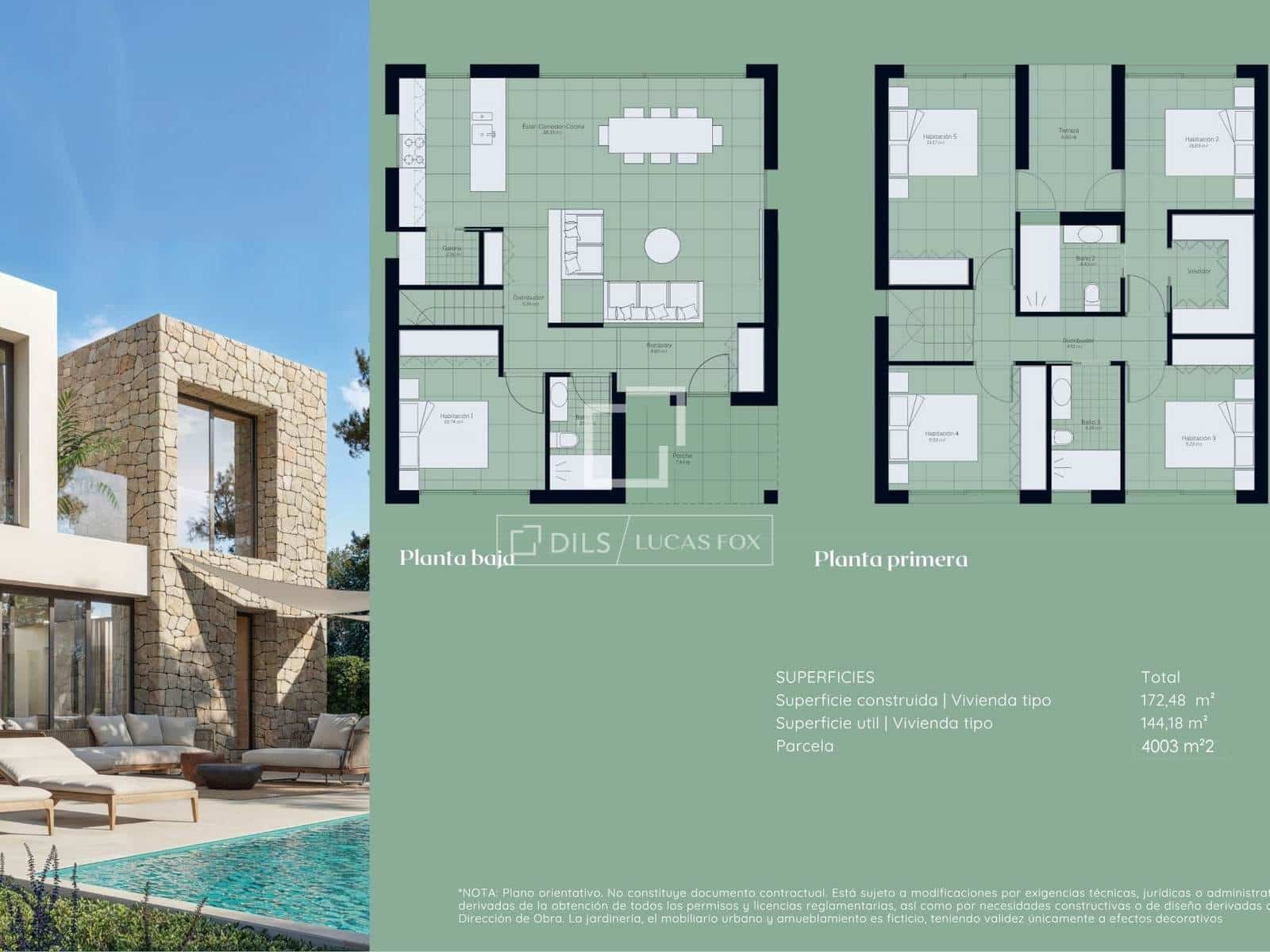 5 bedroom Villa for sale in Torrent with pool garage - € 639,450 (Ref: 10160062)