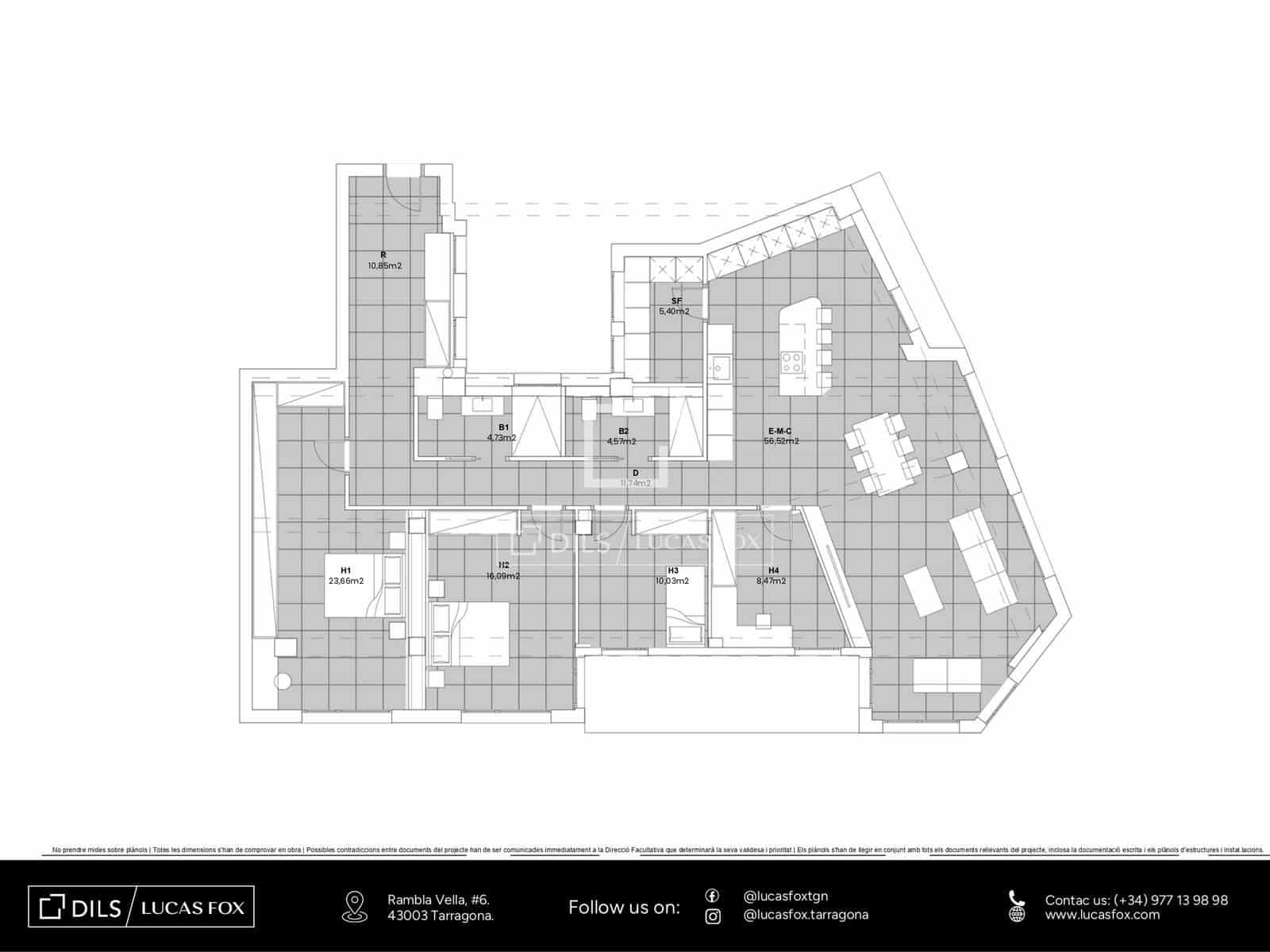 4 soverom Leilighet til salgs i Tarragona by - € 545 000 (Ref: 10161987)
