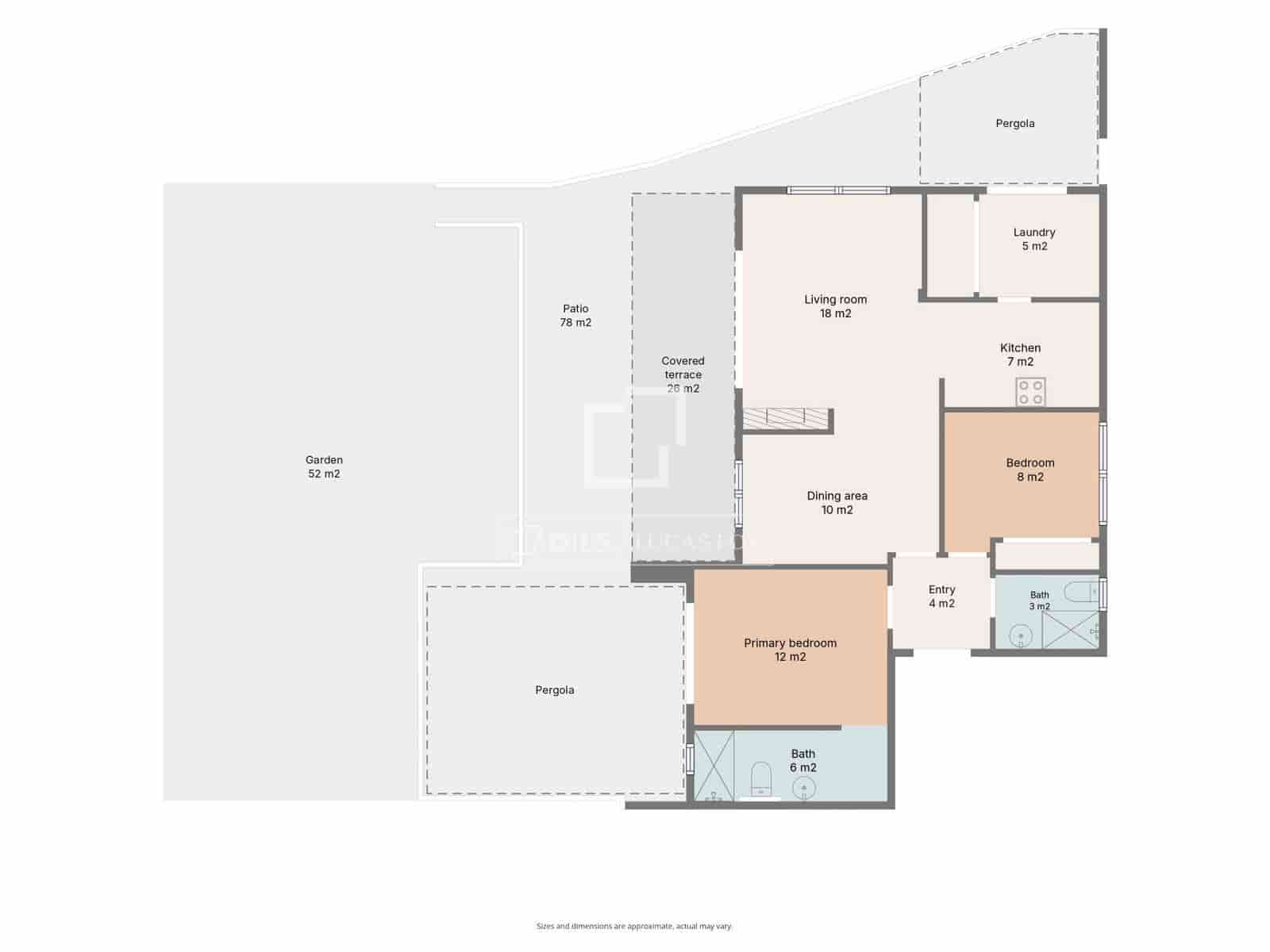 2 soverom Leilighet til salgs i Altea med svømmebasseng garasje - € 719 000 (Ref: 10163322)