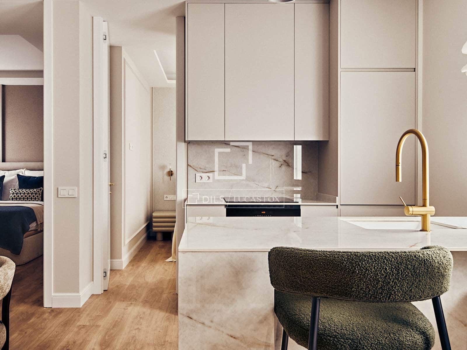 2 soveværelse Lejlighed til salg i Madrid by - € 959.000 (Ref: 10163608)