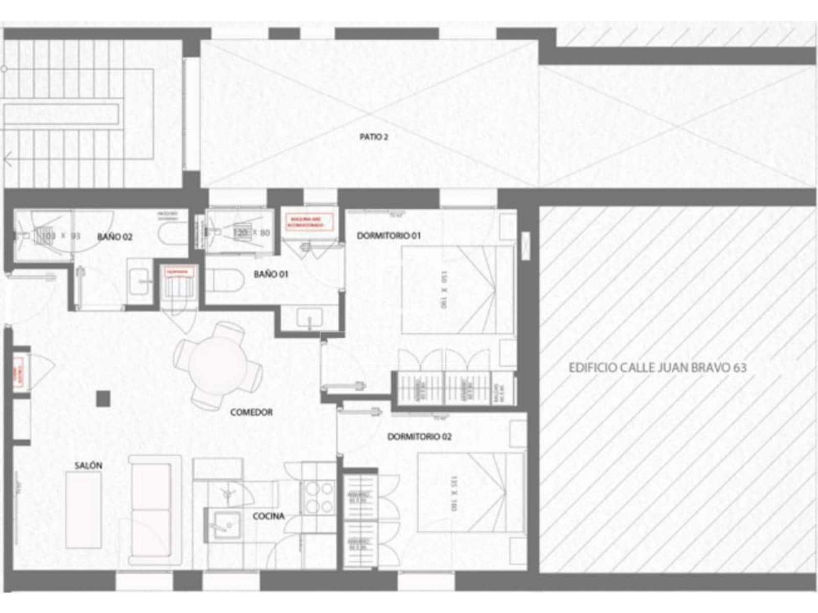 2 soveværelse Lejlighed til salg i Madrid by - € 959.000 (Ref: 10163608)