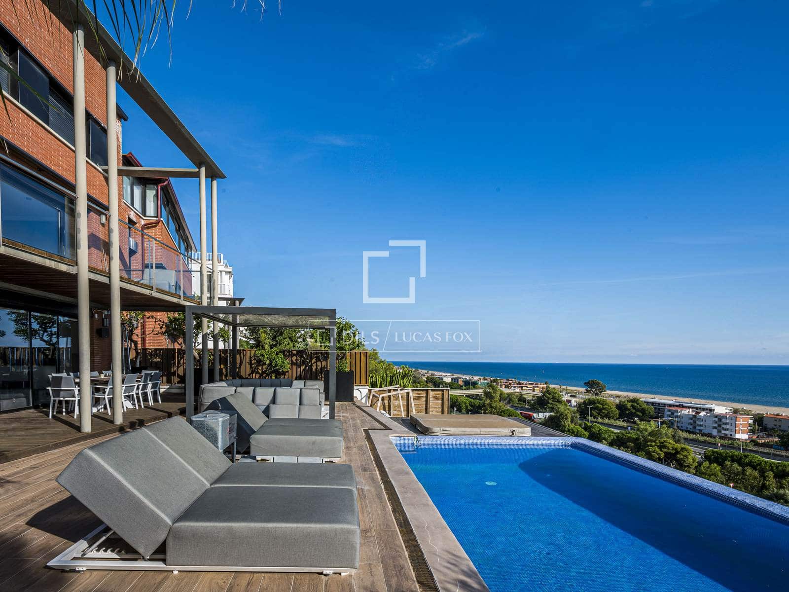 5 bedroom Villa for rent in Sitges with pool garage - € 6,950 (Ref: 10165665)