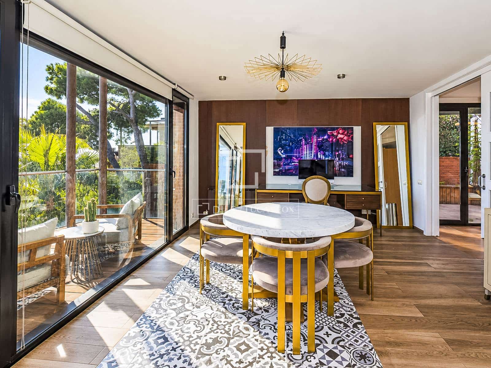 5 bedroom Villa for rent in Sitges with pool garage - € 6,950 (Ref: 10165665)