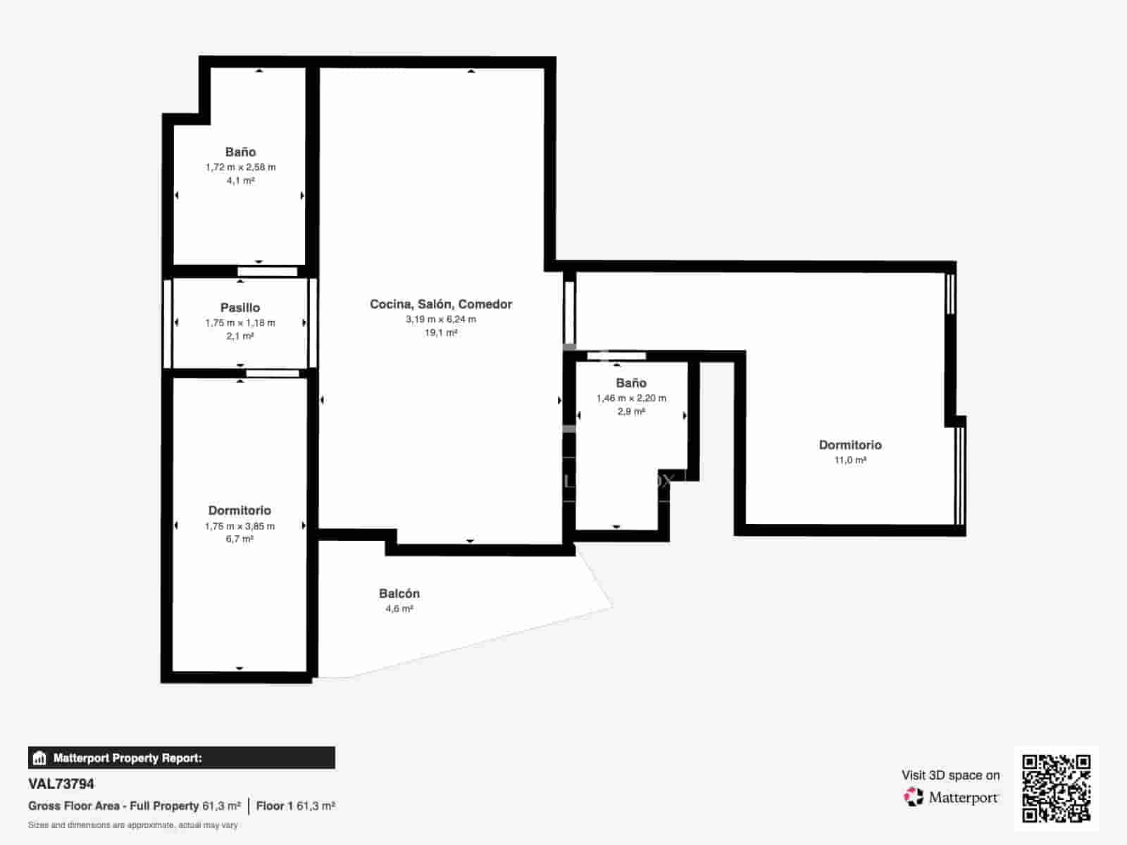 2 sypialnia Apartament na sprzedaż w Miasto Walencja z basenem - 570 000 € (Ref: 10167421)