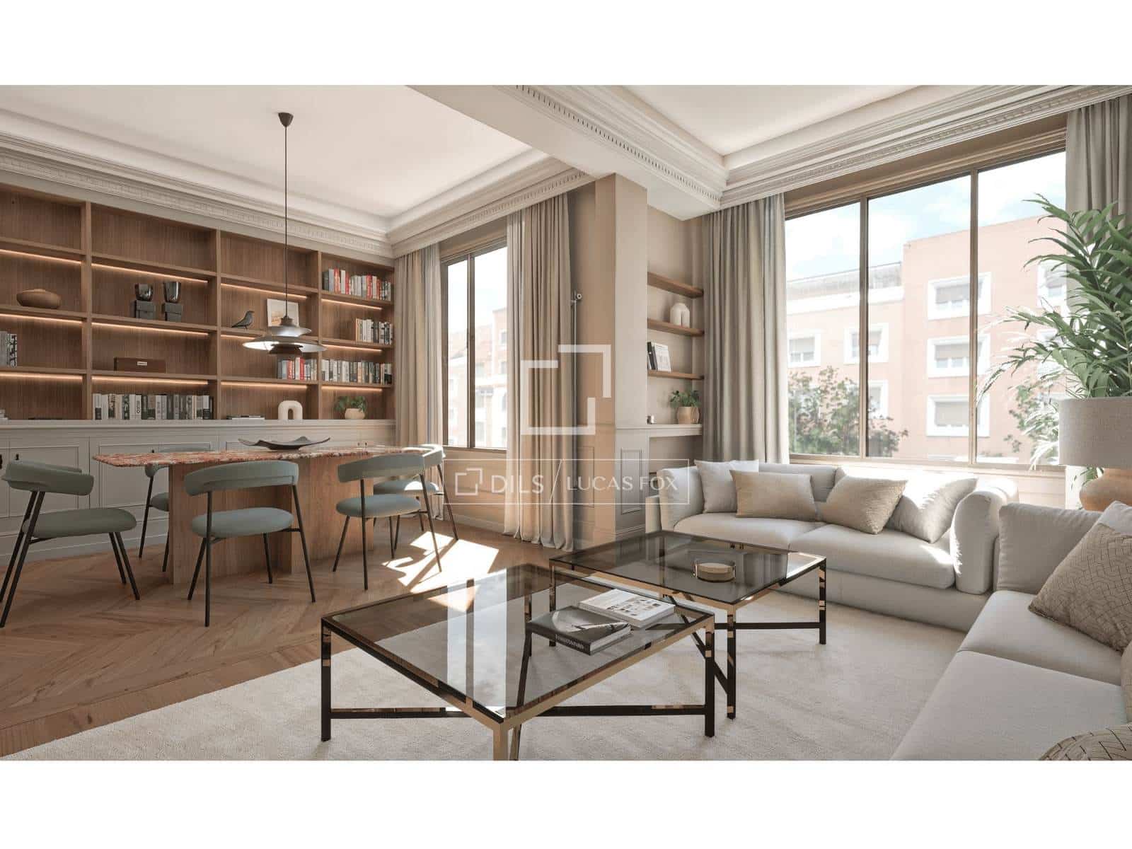 3 soveværelse Lejlighed til salg i Madrid by - € 2.100.000 (Ref: 10167907)