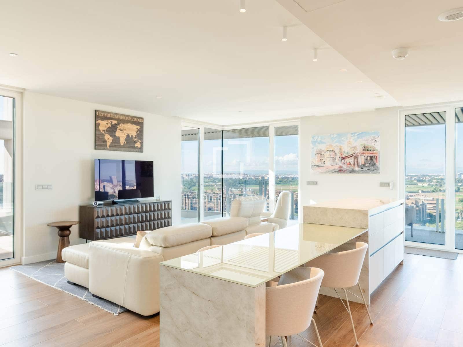 Ático de 3 habitaciones en València ciudad en venta con piscina garaje - 1.650.000 € (Ref: 10168812)