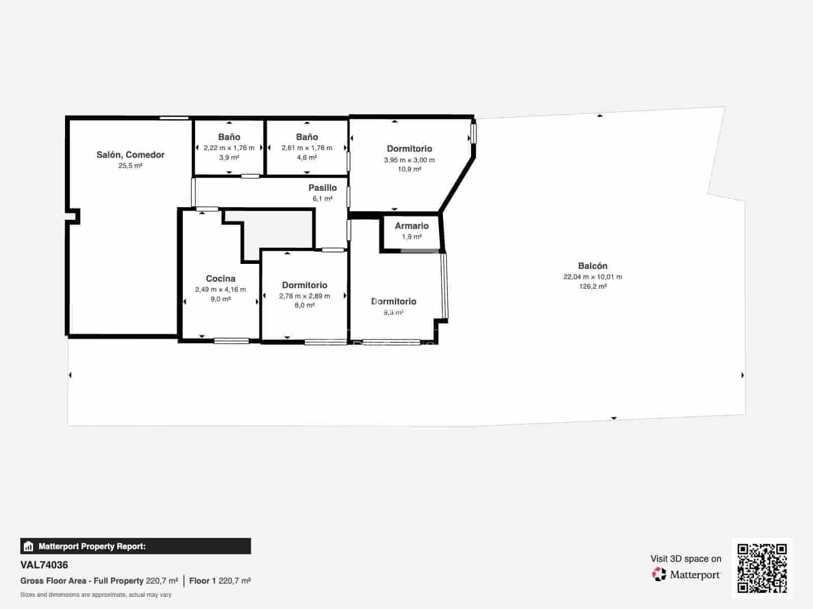 3 slaapkamer Appartement te huur in Valencia stad met zwembad garage - € 3.500 (Ref: 10172917)