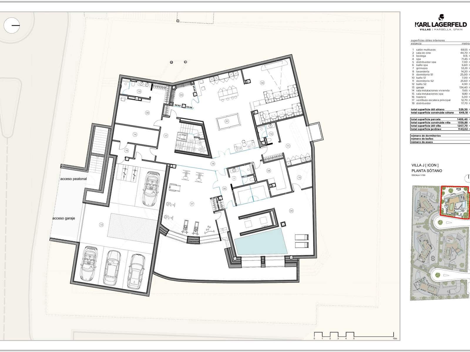 4 soveværelse Villa til salg i Golden Mile med swimmingpool garage - € 16.500.000 (Ref: 10176016)
