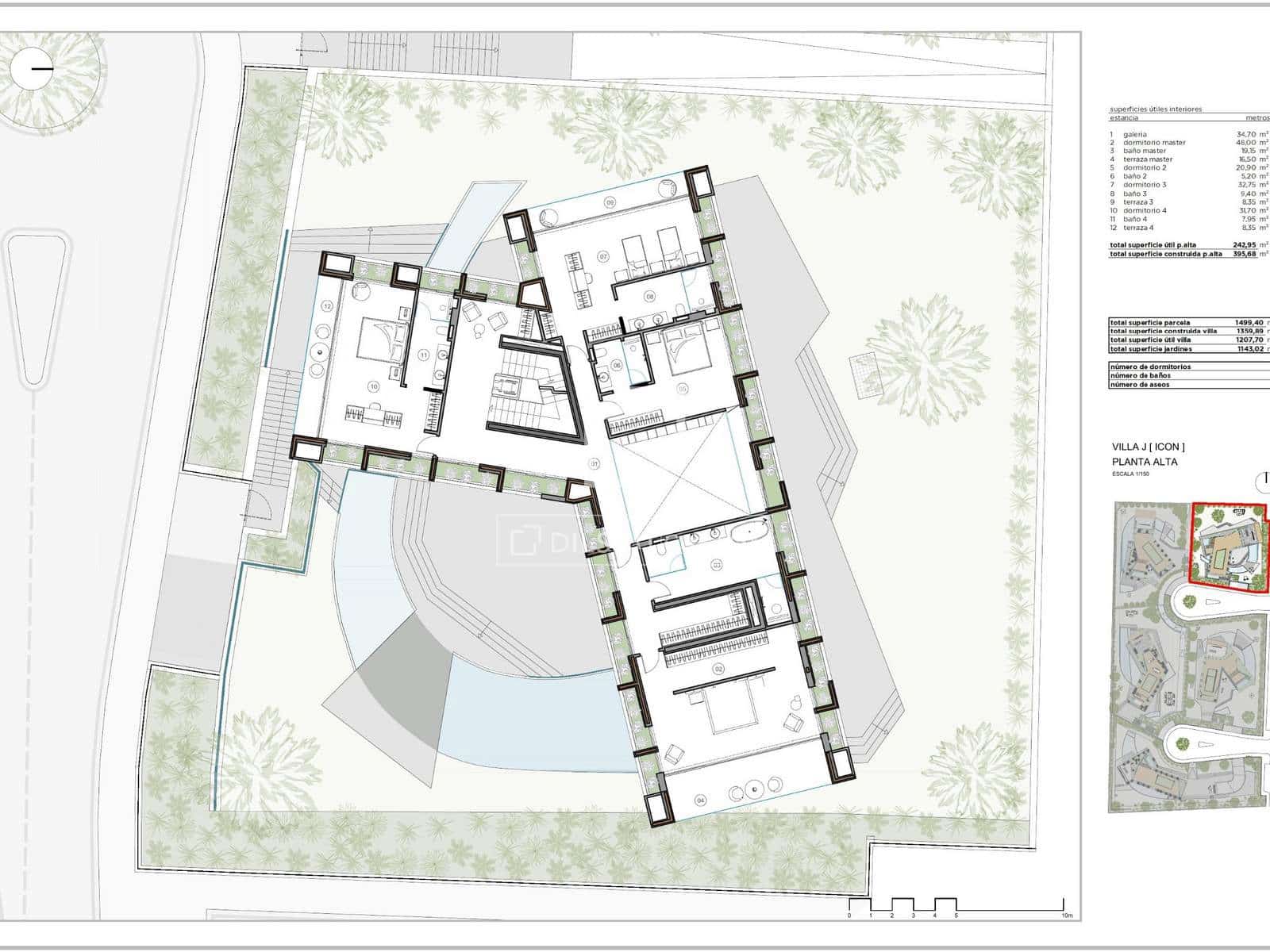 4 soverom Villa til salgs i Golden Mile med svømmebasseng garasje - € 16 500 000 (Ref: 10176017)
