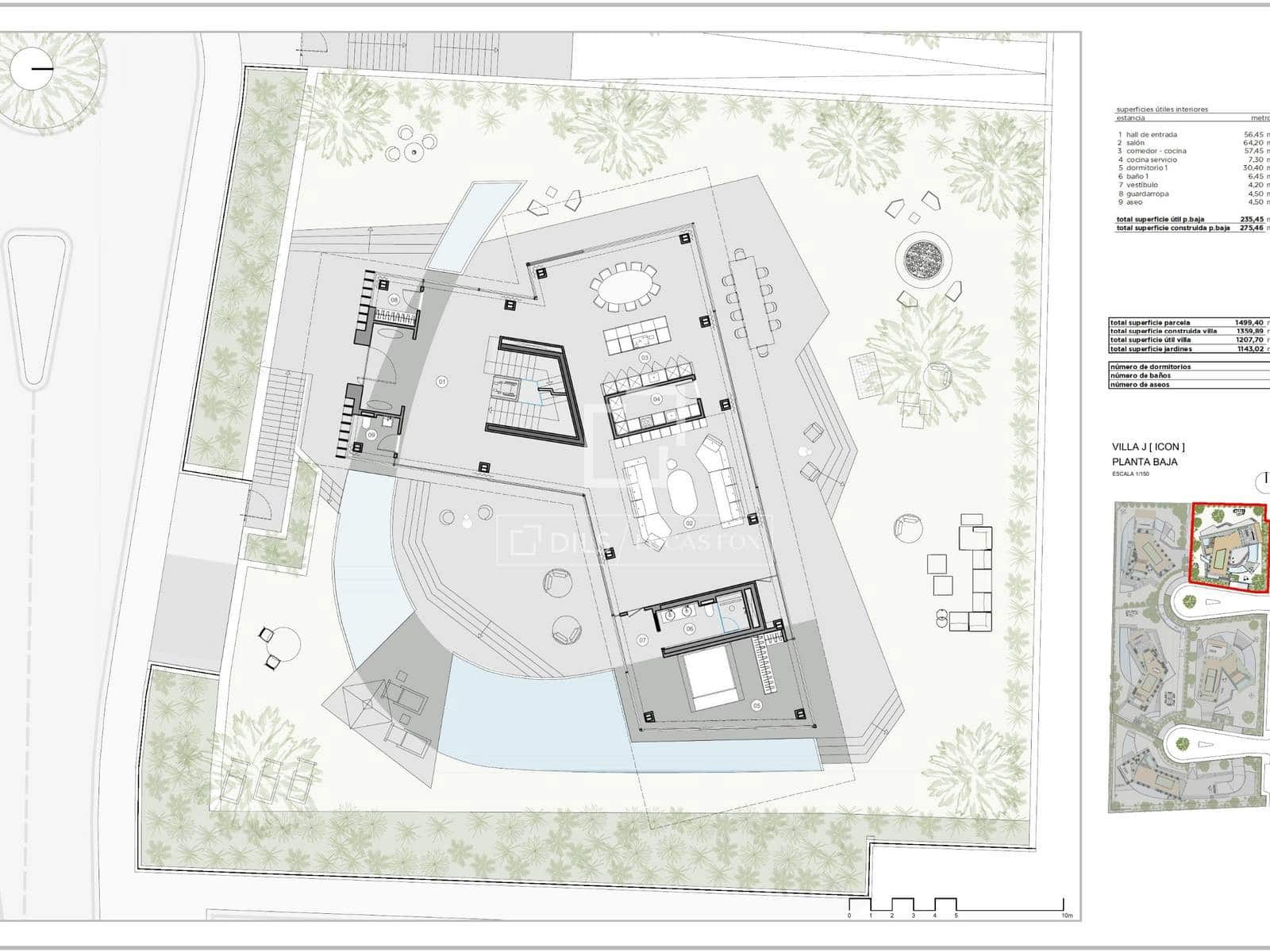 4 soverom Villa til salgs i Golden Mile med svømmebasseng garasje - € 16 500 000 (Ref: 10176017)