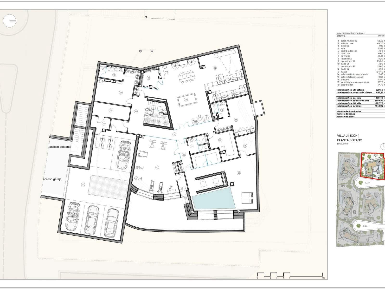 4 soverom Villa til salgs i Golden Mile med svømmebasseng garasje - € 16 500 000 (Ref: 10176017)