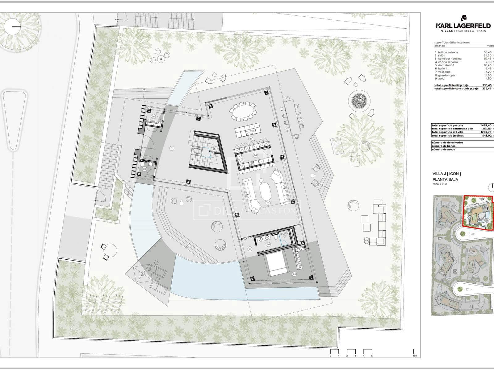 4 soverom Villa til salgs i Golden Mile med svømmebasseng garasje - € 16 500 000 (Ref: 10176017)