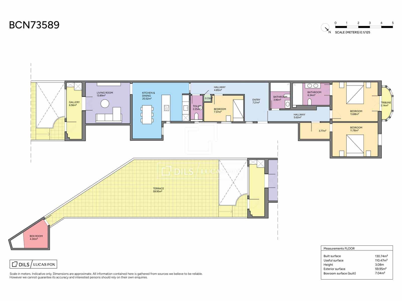 3 soverom Leilighet til salgs i Barcelona by - € 1 150 000 (Ref: 10180898)