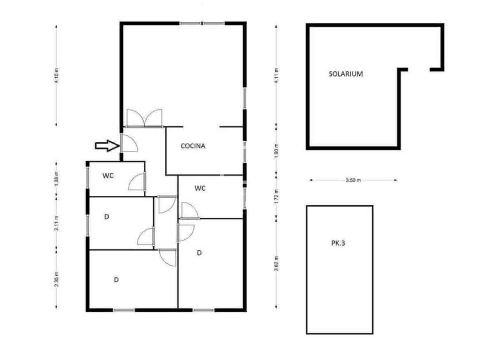 3 slaapkamer Appartement te koop in Vilanova i la Geltru met zwembad garage - € 305.000 (Ref: 10183642)