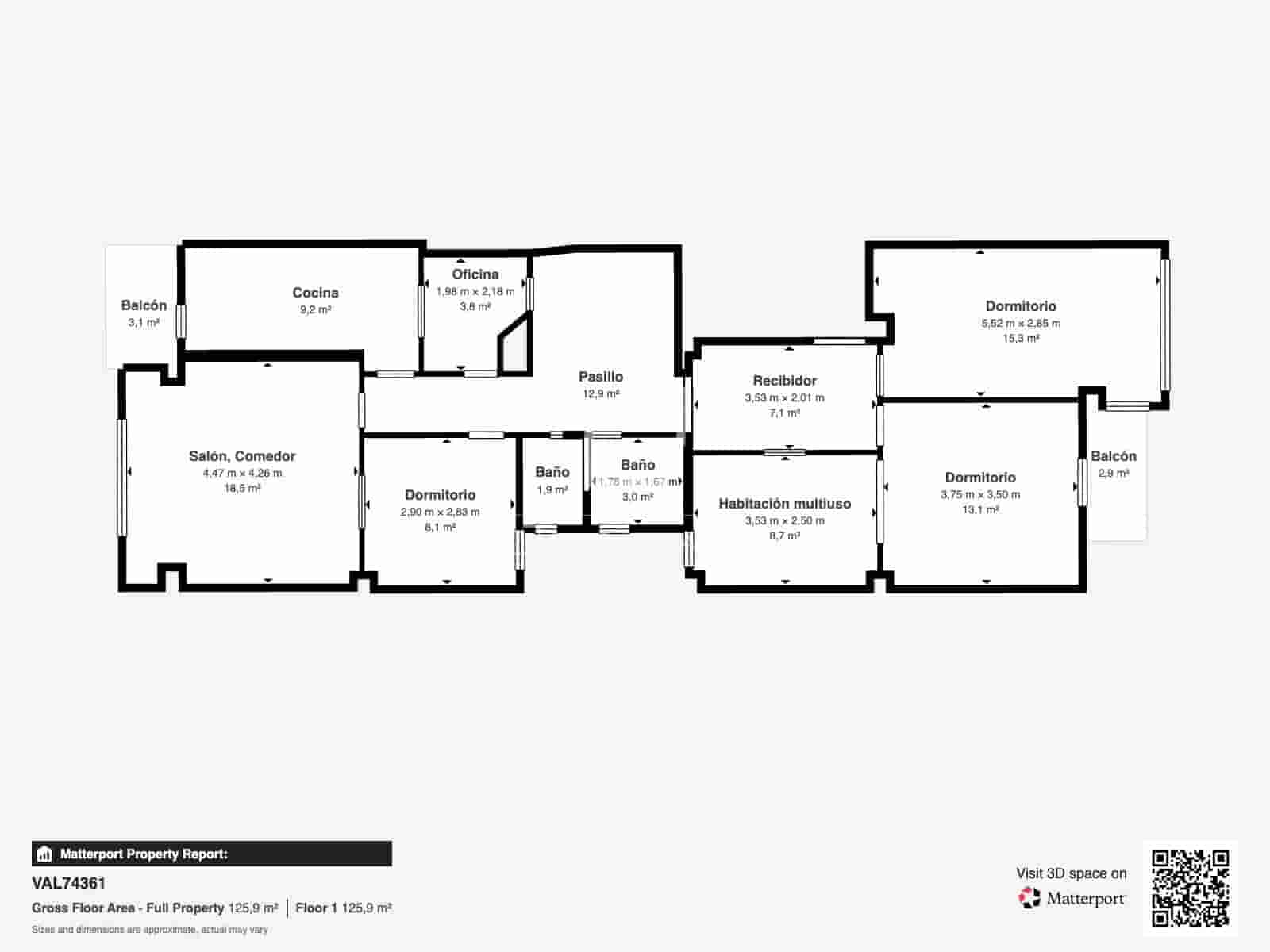 4 sypialnia Apartament do wynajęcia w Miasto Walencja - 2 500 € (Ref: 10185435)