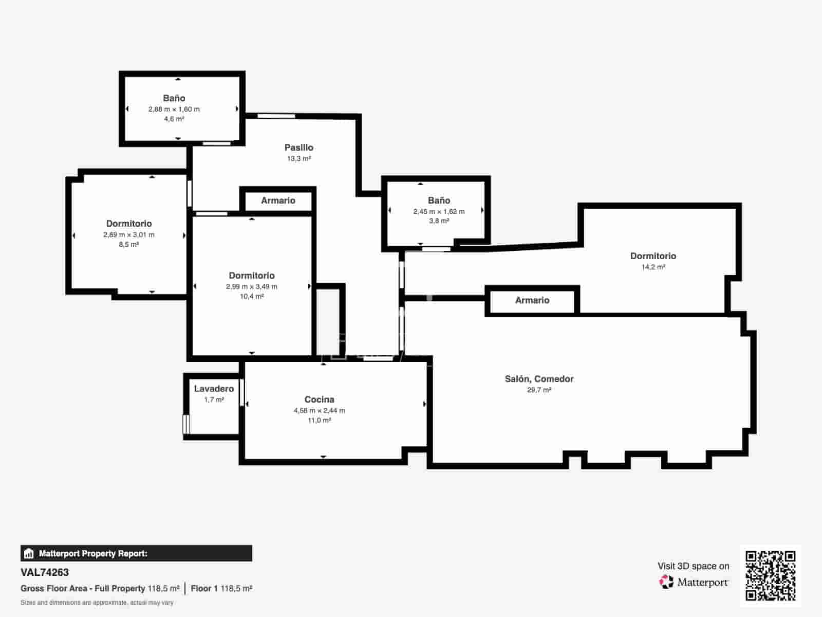 Apartamento de 3 habitaciones en València ciudad en venta con piscina garaje - 620.000 € (Ref: 10185916)
