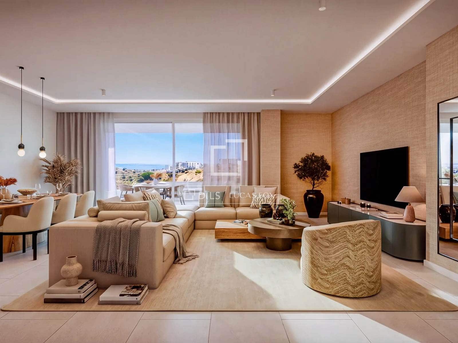 3 makuuhuone Huoneisto myytävänä paikassa Los Monteros mukana uima-altaan 
autotalli - 920 000 € (Ref: 10186262)