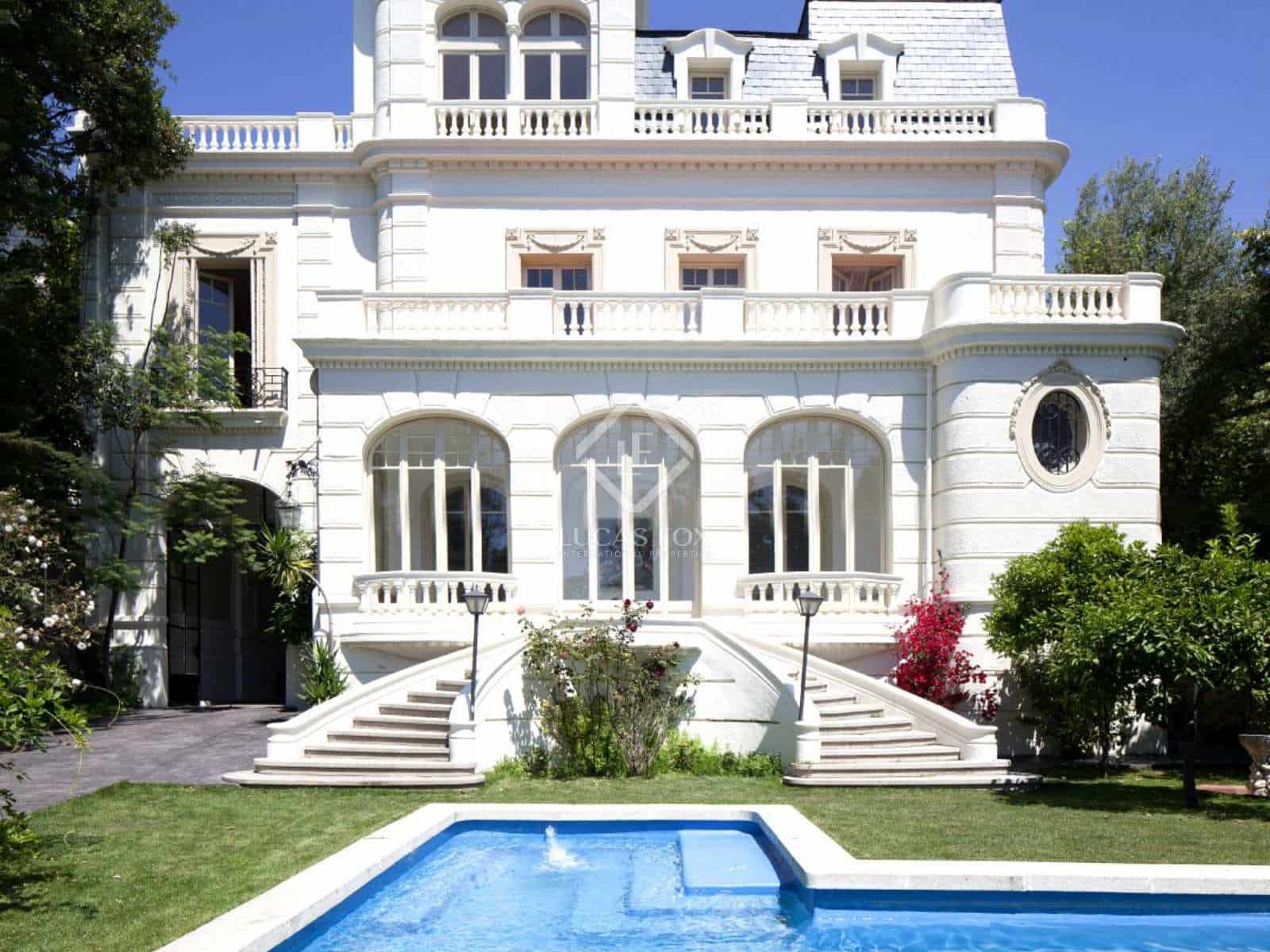 7 bedroom Villa for sale in Barcelona city with pool garage - € 14,000,000 (Ref: 2428519)
