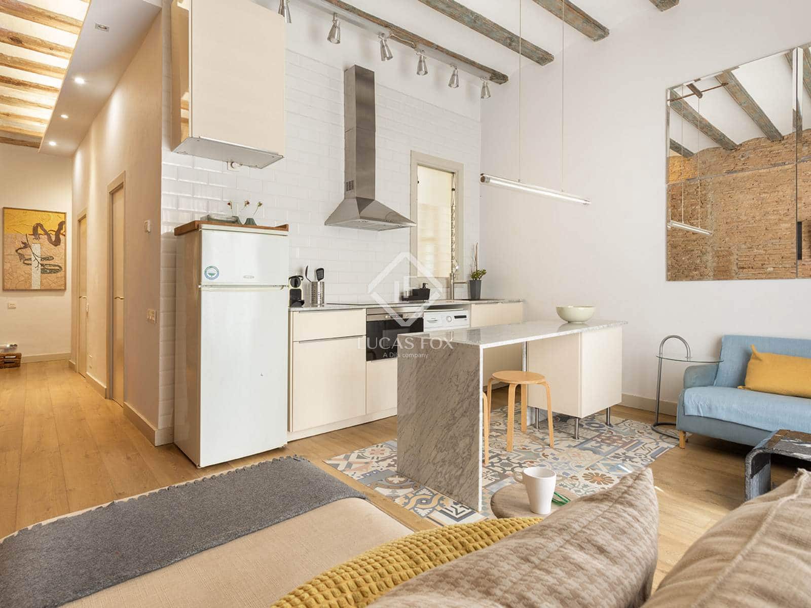 2 slaapkamer Appartement te huur in Barcelona stad - € 1.500 (Ref: 2653605)