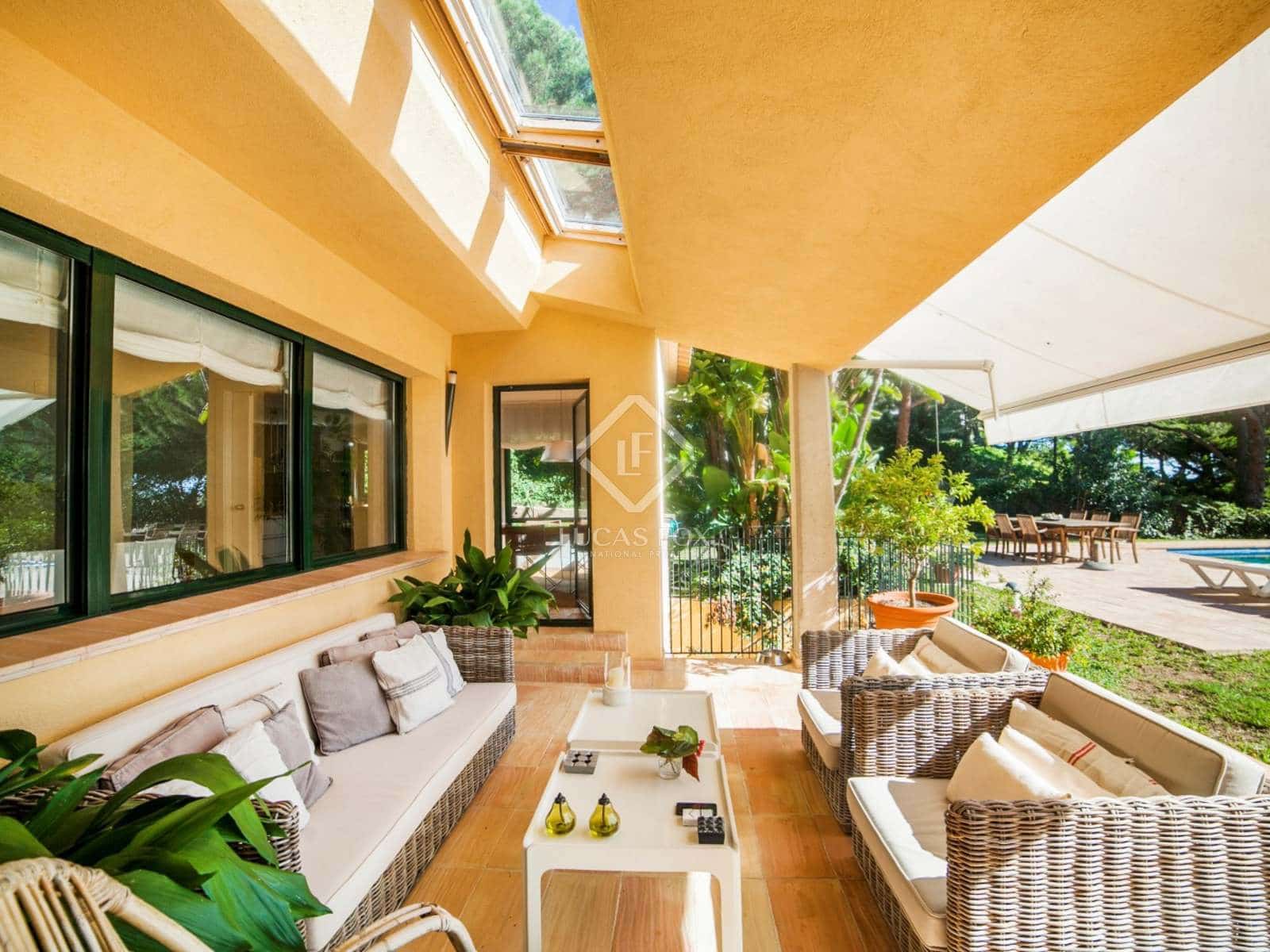 5 makuuhuone Huvila myytävänä paikassa Lloret de Mar mukana uima-altaan 
autotalli - 2 450 000 € (Ref: 2997480)