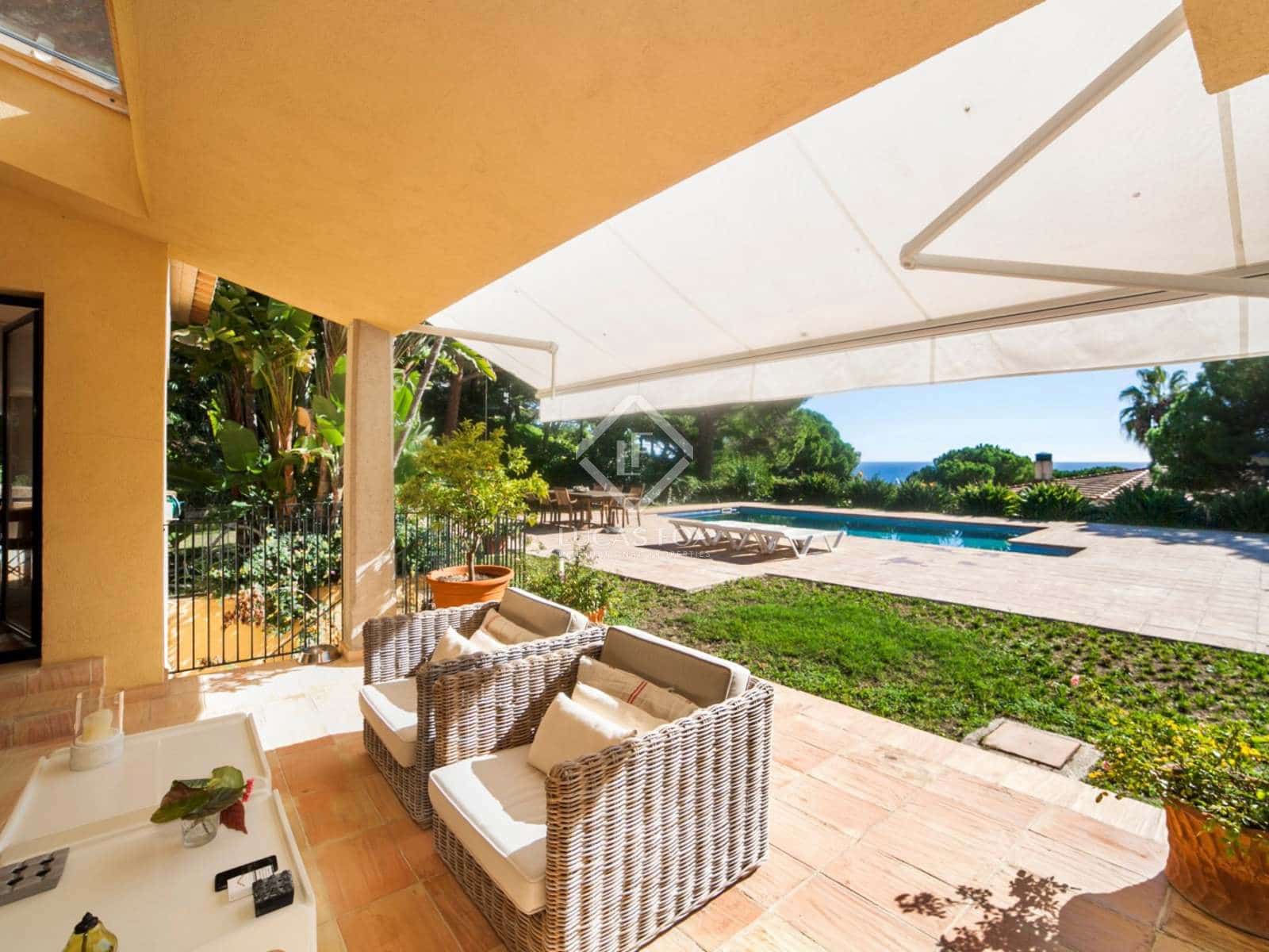 5 makuuhuone Huvila myytävänä paikassa Lloret de Mar mukana uima-altaan 
autotalli - 2 450 000 € (Ref: 2997480)