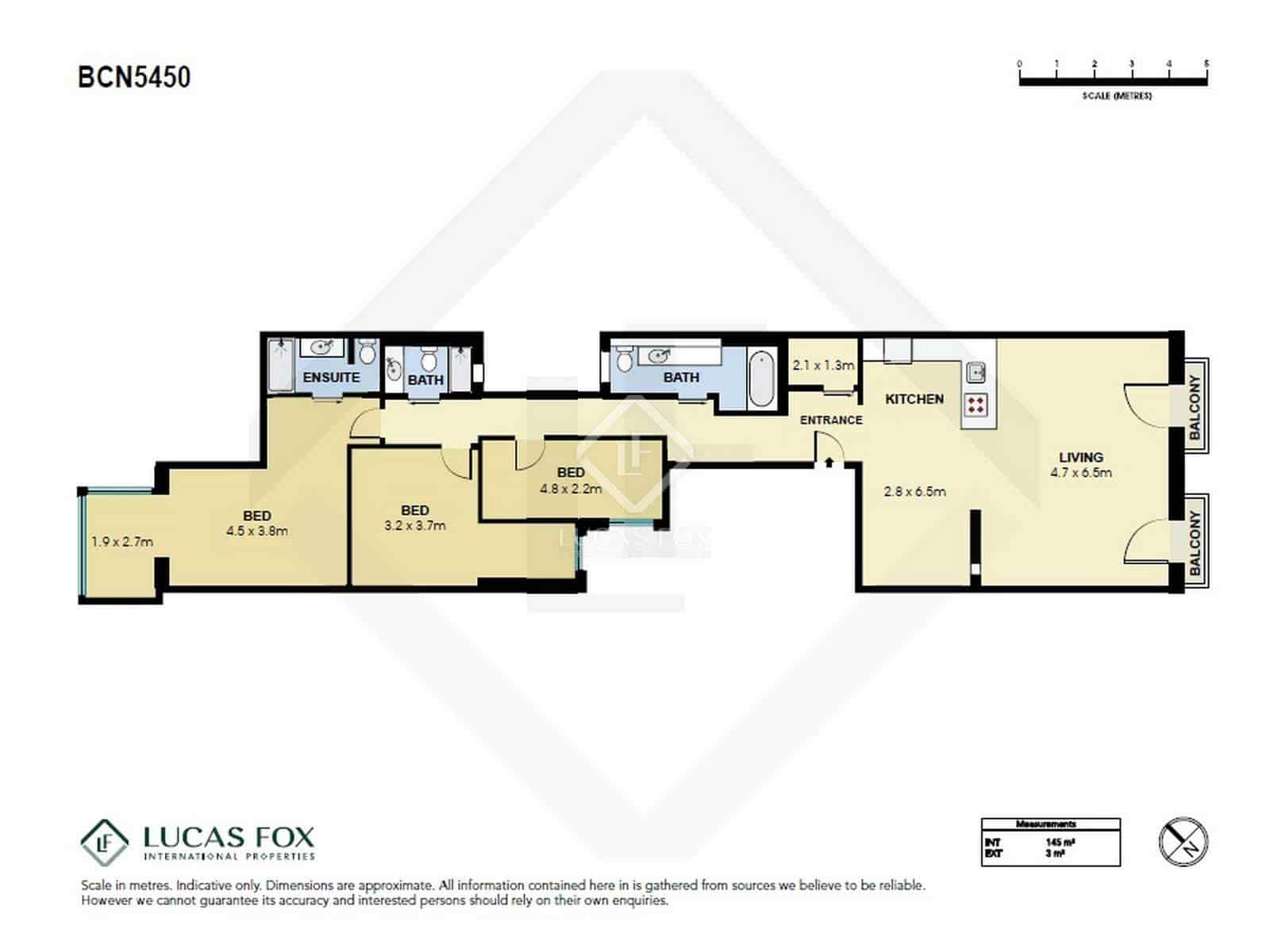 3 quarto Apartamento para venda em Barcelona cidade - 1 445 000 € (Ref: 3923554)