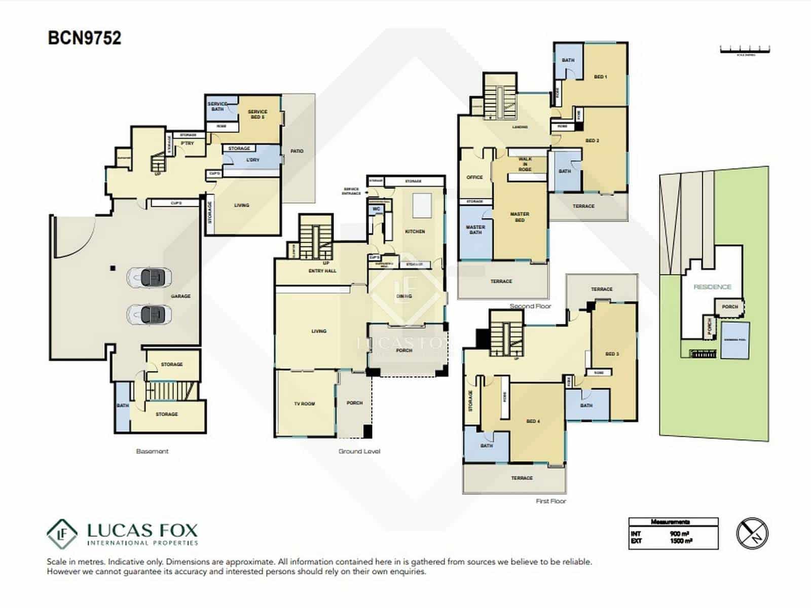 7 quarto Moradia para venda em Barcelona cidade com piscina garagem - 9 000 000 € (Ref: 3983882)