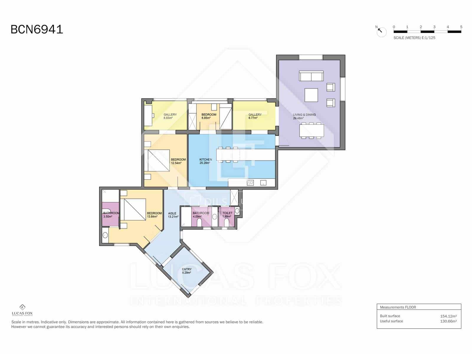 Apartamento de 3 habitaciones en Barcelona ciudad en venta - 1.145.000 € (Ref: 3988046)