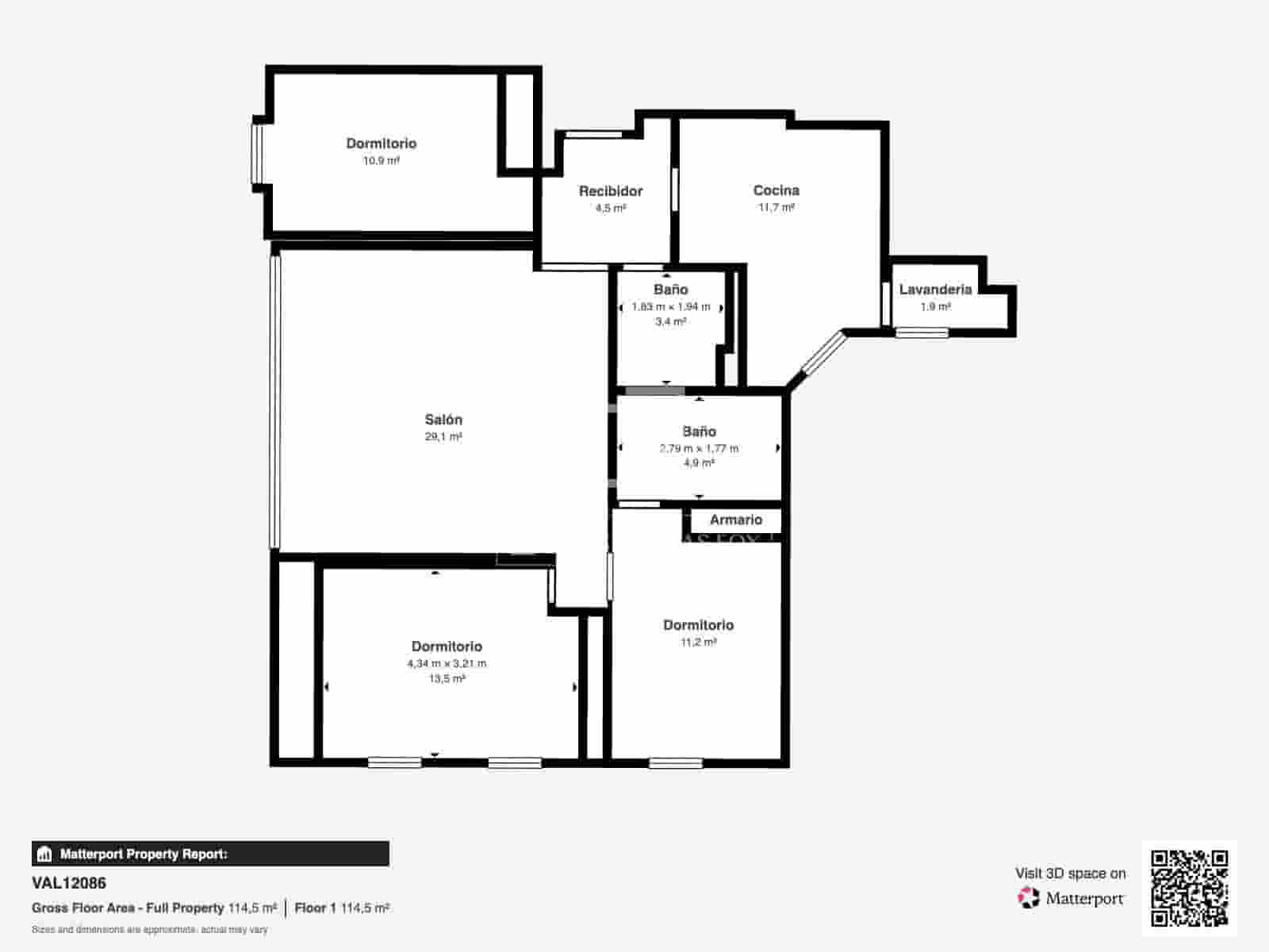 3 quarto Apartamento para arrendar em Valencia cidade com piscina garagem - 2 800 € (Ref: 4041792)
