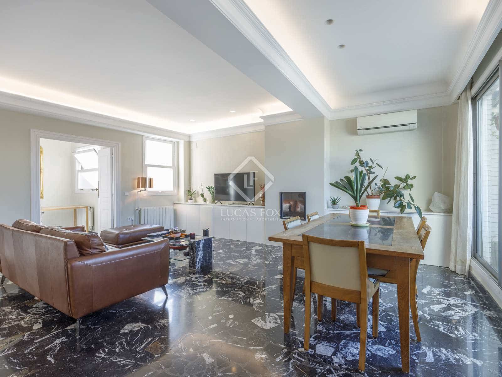 3 Zimmer Apartment zu vermieten in Valencia Stadt - 2.500 € (Ref: 4368669)