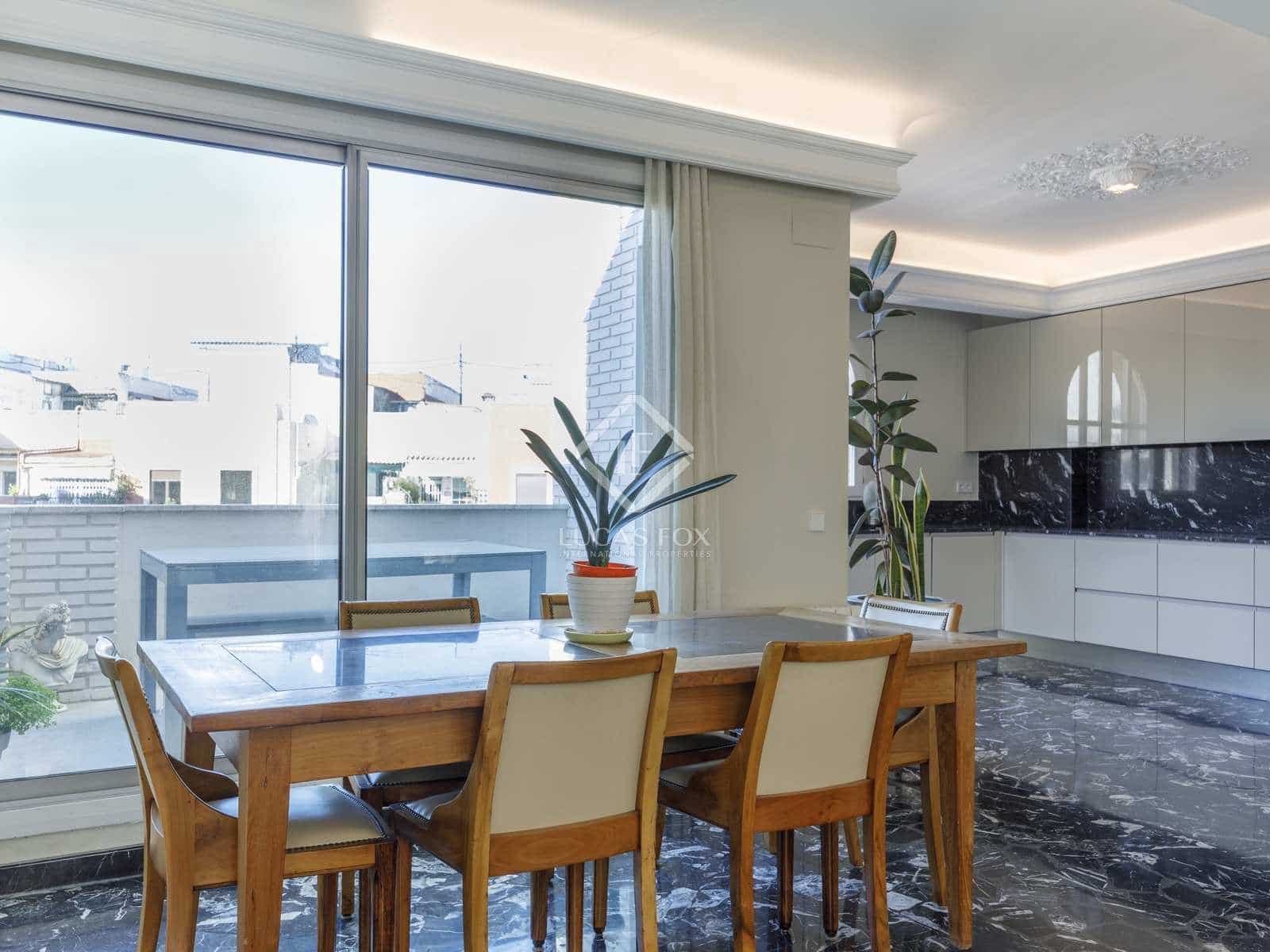 3 Zimmer Apartment zu vermieten in Valencia Stadt - 2.500 € (Ref: 4368669)