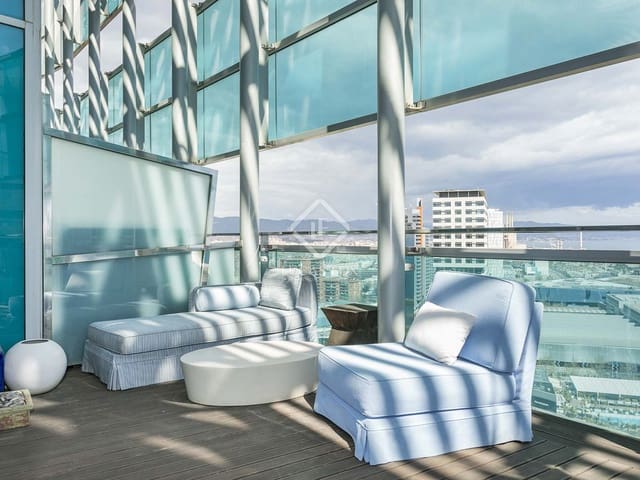 2 quarto Penthouse para venda em Barcelona cidade com piscina garagem - 2 195 000 € (Ref: 4549610)