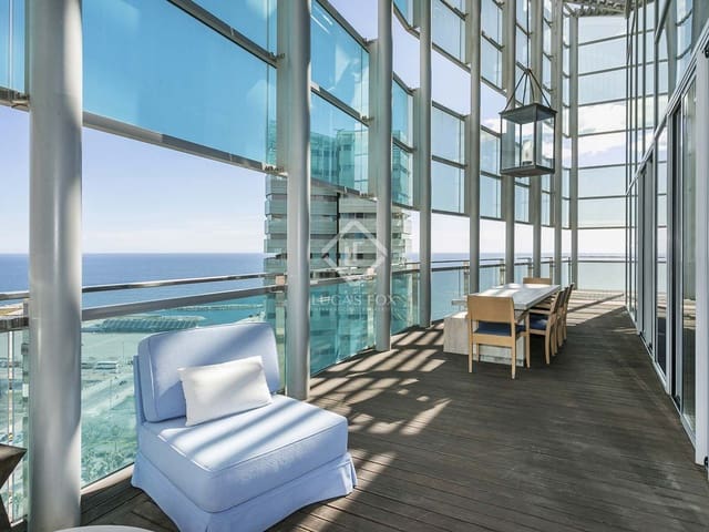 2 quarto Penthouse para venda em Barcelona cidade com piscina garagem - 2 195 000 € (Ref: 4549610)