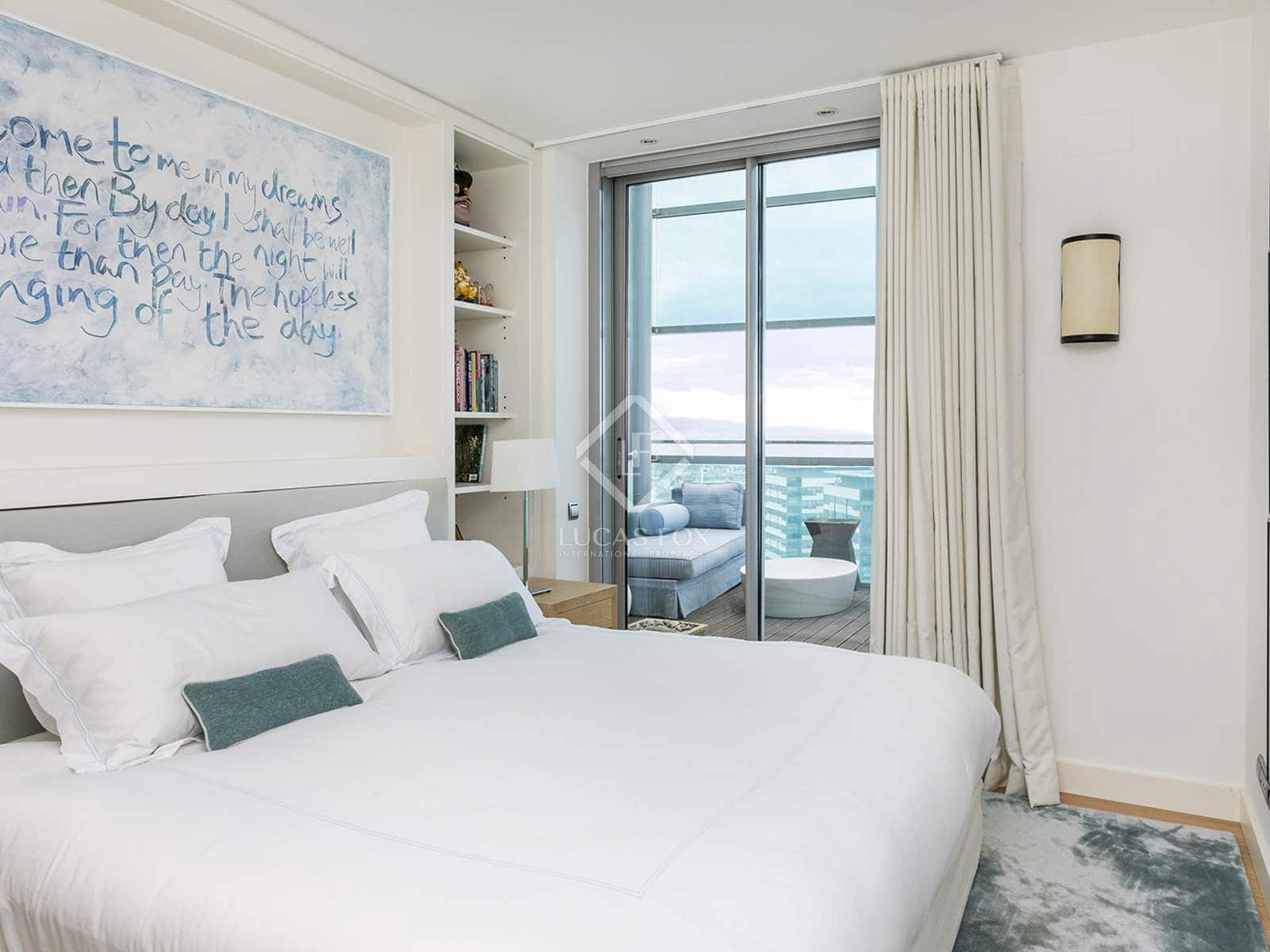 2 soverom Penthouse til salgs i Barcelona by med svømmebasseng garasje - € 2 195 000 (Ref: 4549610)