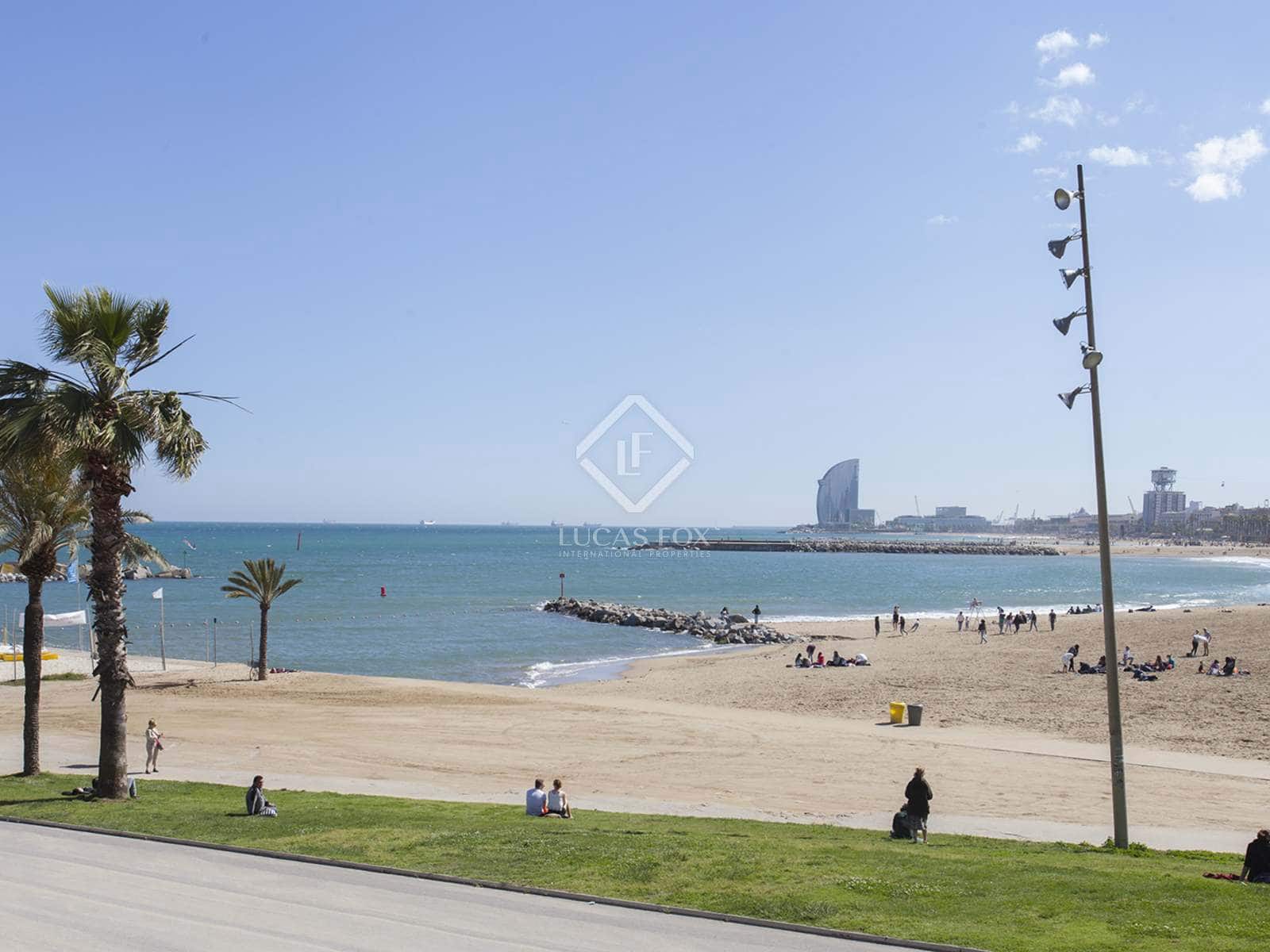 2 soverom Penthouse til salgs i Barcelona by med svømmebasseng garasje - € 2 195 000 (Ref: 4549610)