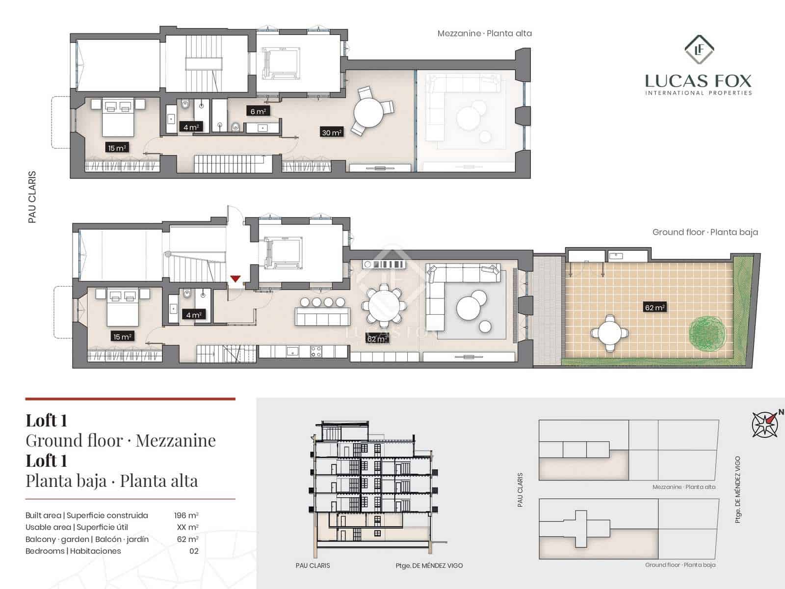 3 sovrum Lägenhet till salu i Barcelona stad - 2 158 000 € (Ref: 4967028)