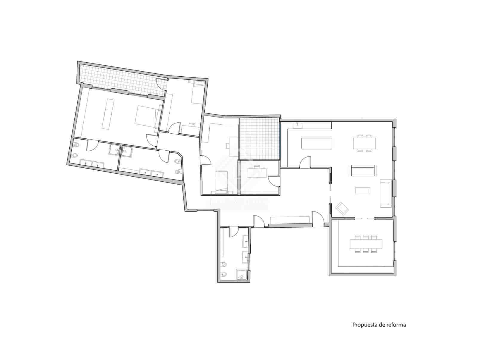 4 quarto Apartamento para venda em Valencia cidade com garagem - 1 650 000 € (Ref: 5990739)