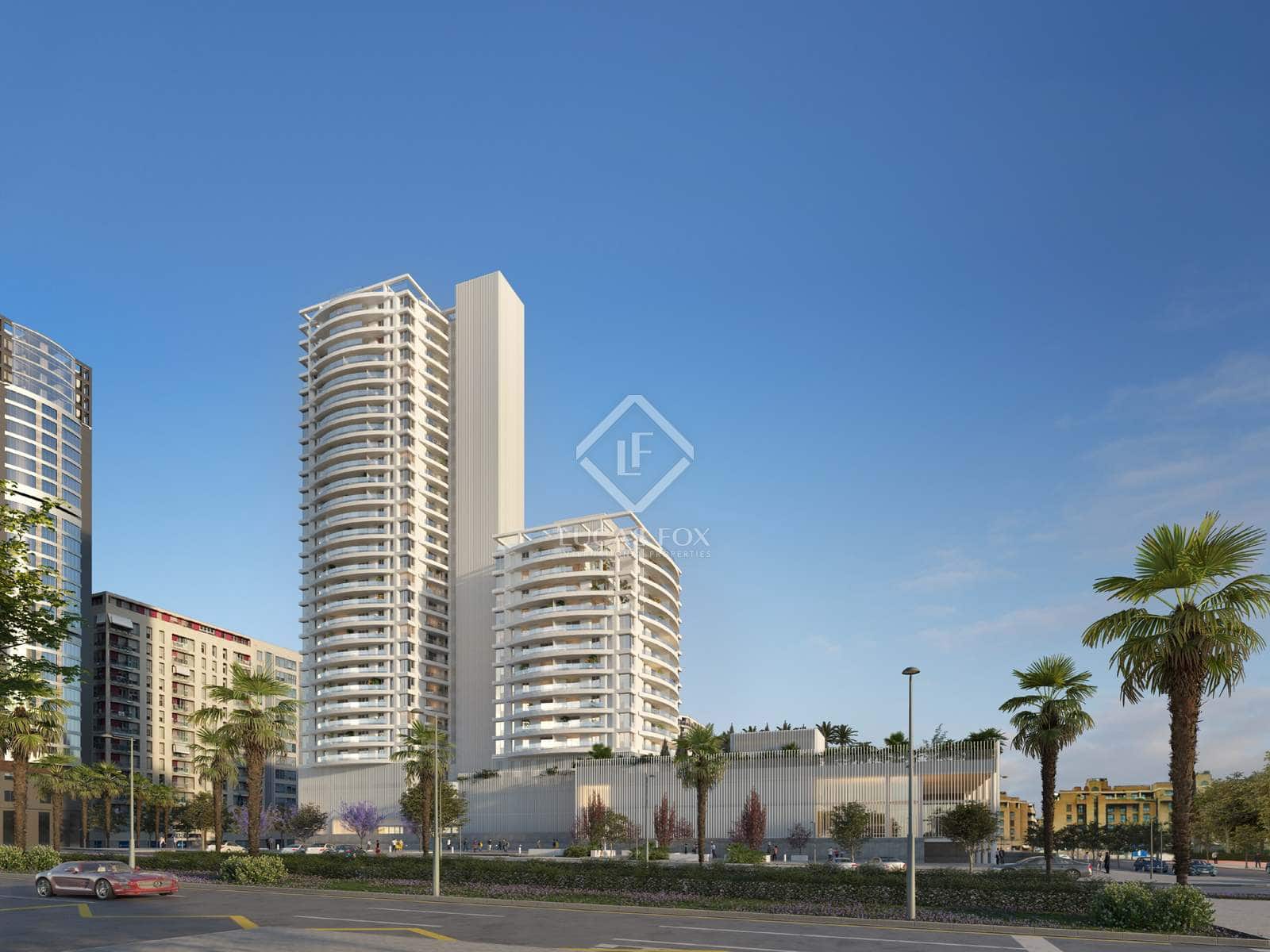 3 soverom Penthouse til salgs i Valencia by med svømmebasseng garasje - € 1 720 000 (Ref: 5995188)