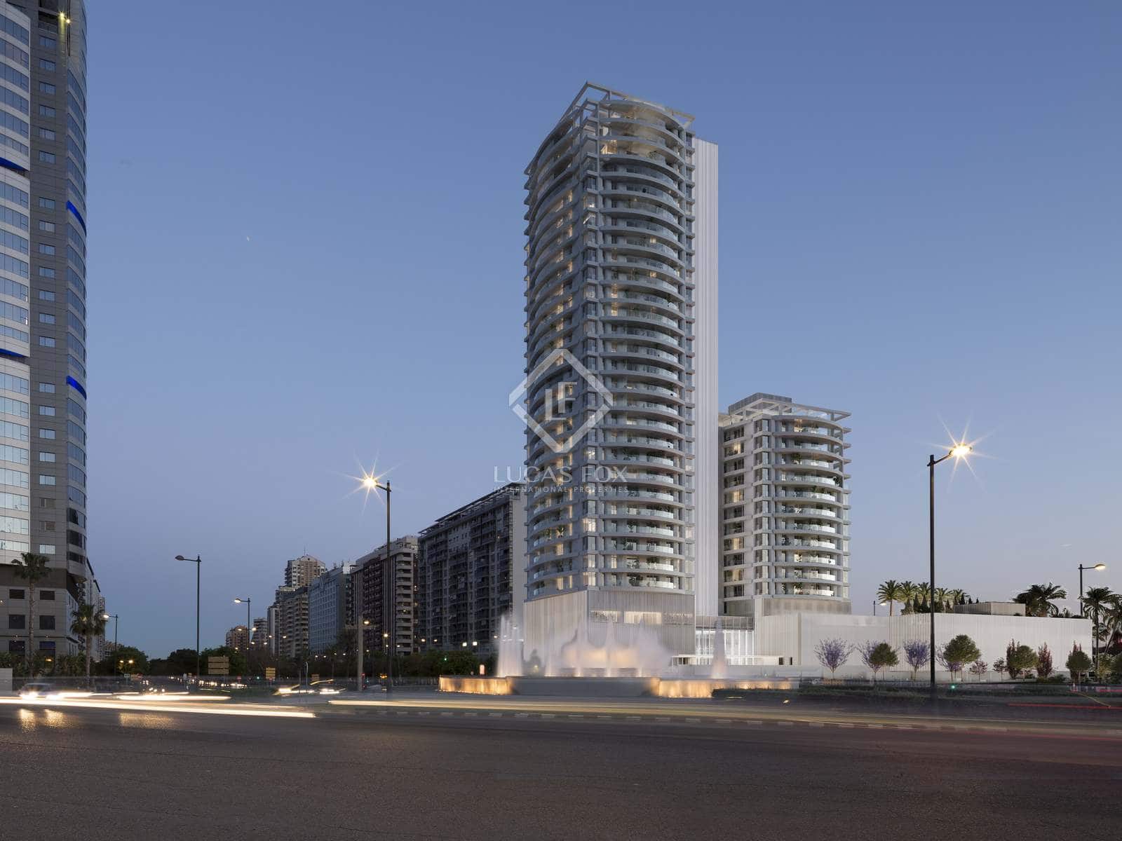 3 soverom Penthouse til salgs i Valencia by med svømmebasseng garasje - € 1 720 000 (Ref: 5995188)